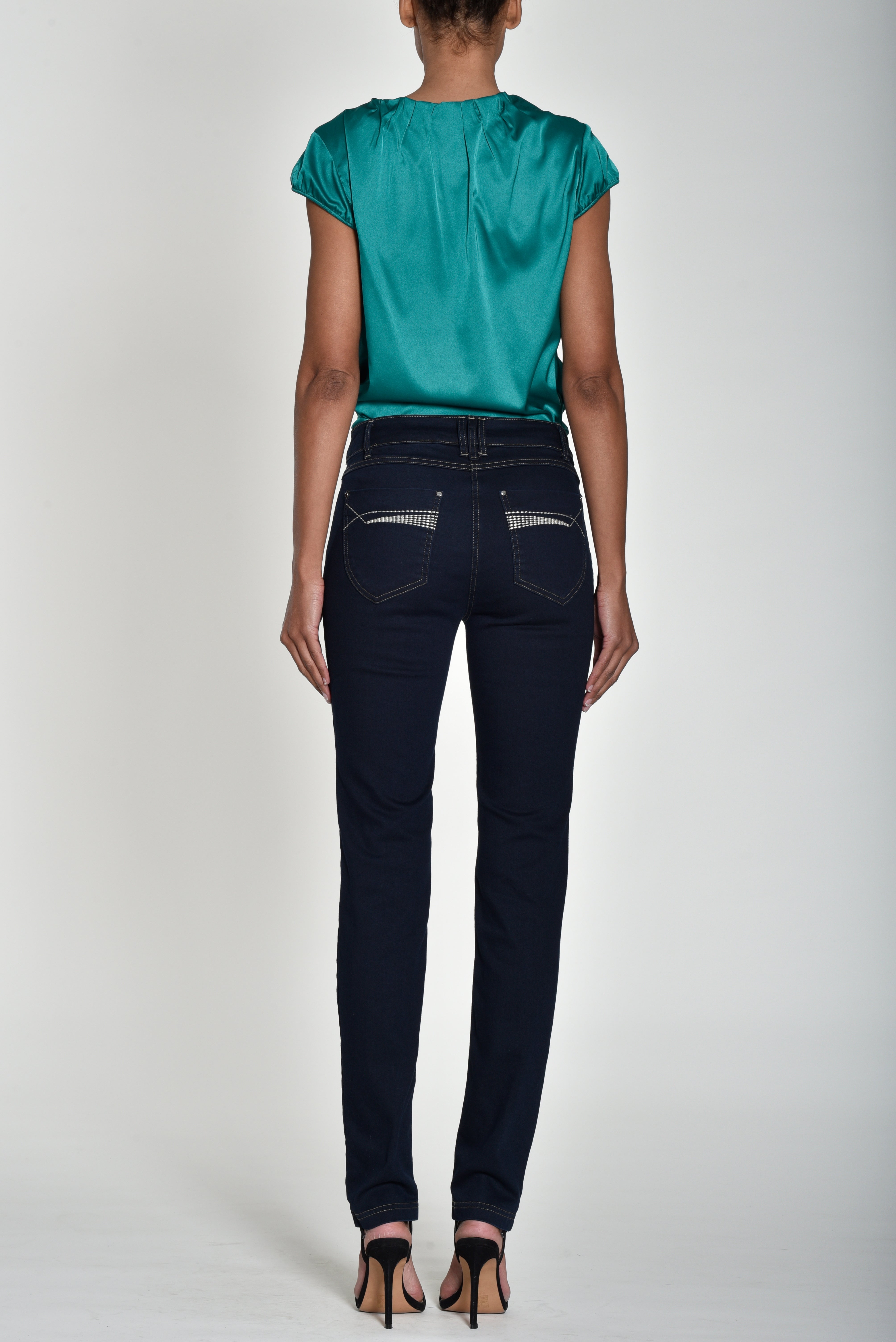 Navy Elena Trousers - 51455