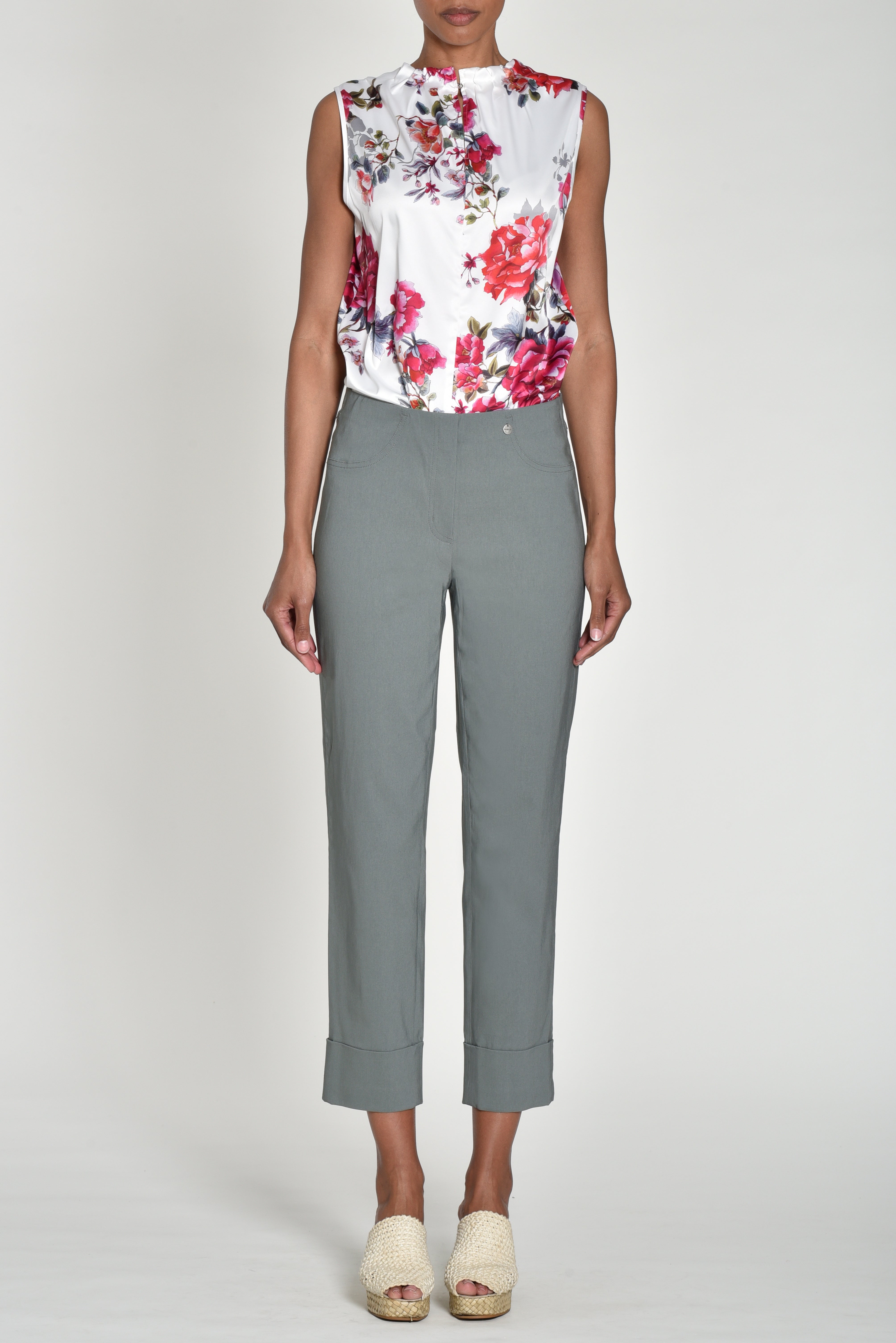 Bella 09 Sage Trousers - 51568