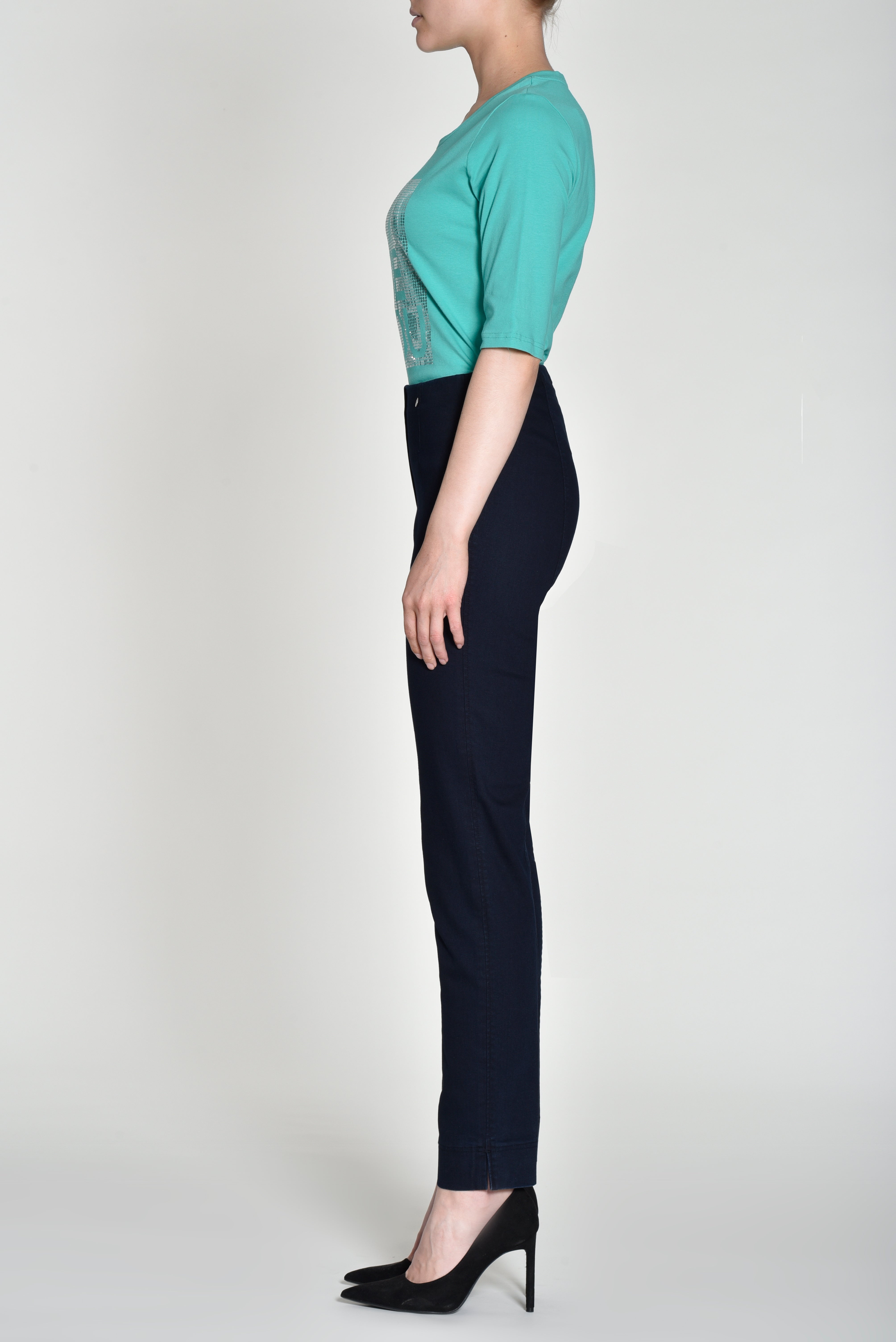 Navy Marie Trousers - 51639