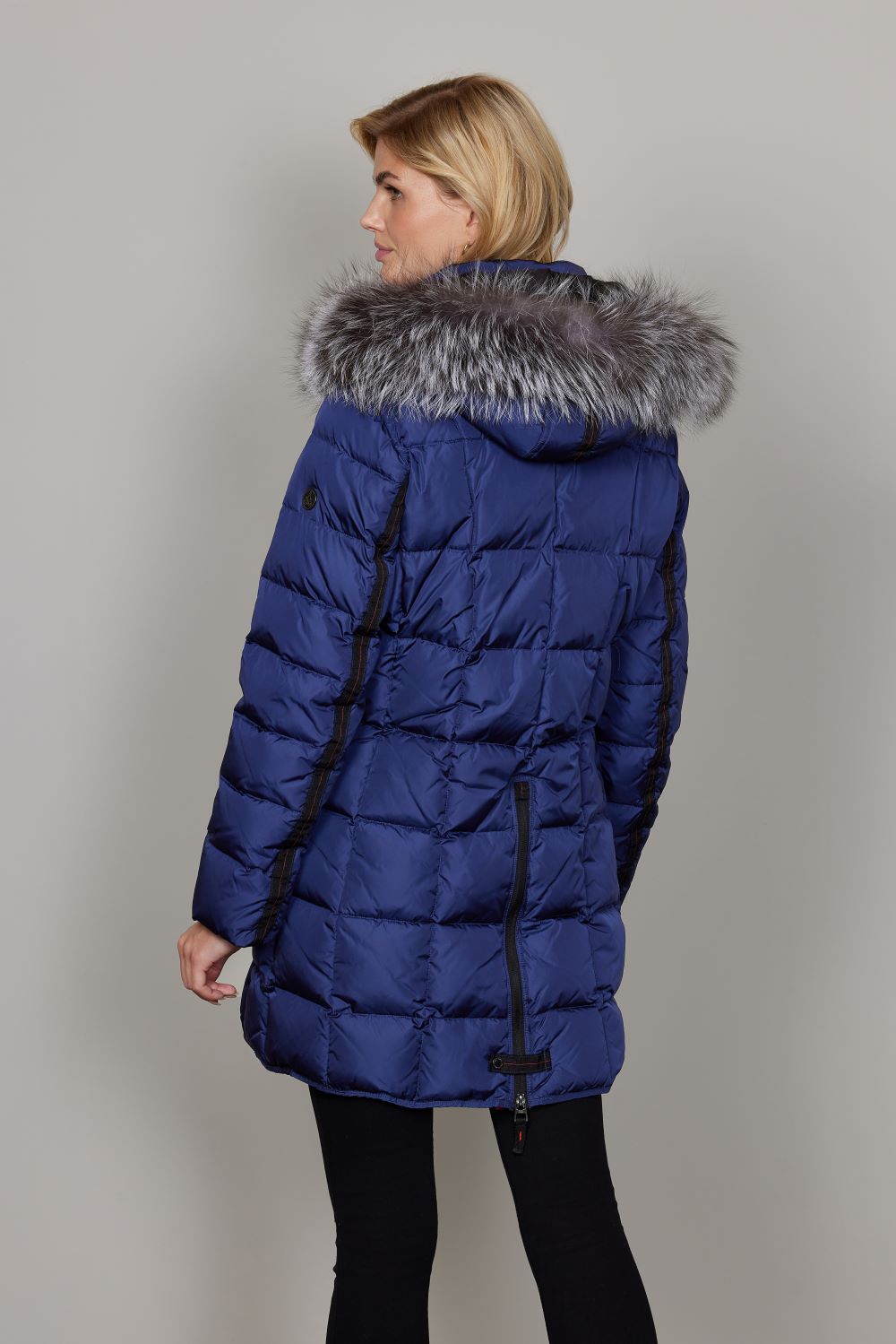 Mary Midnight Blue Padded Coat - 2060