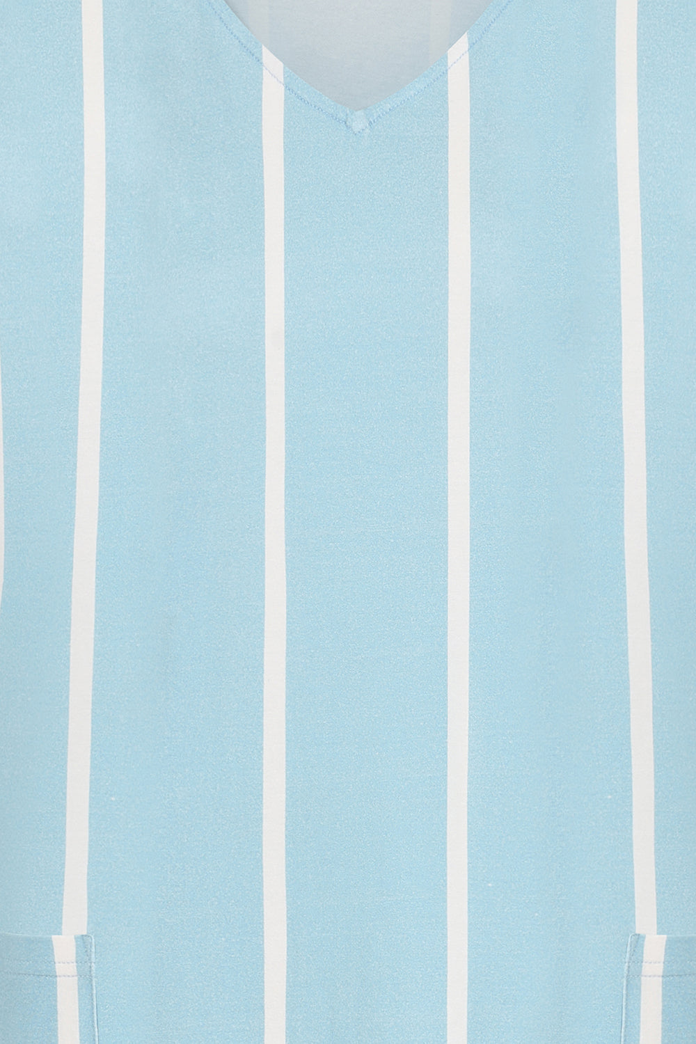 Chalk Blue & White Dress - S004