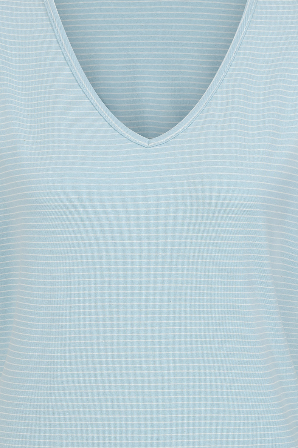 Perfect Striped V Neck T-Shirt - S012