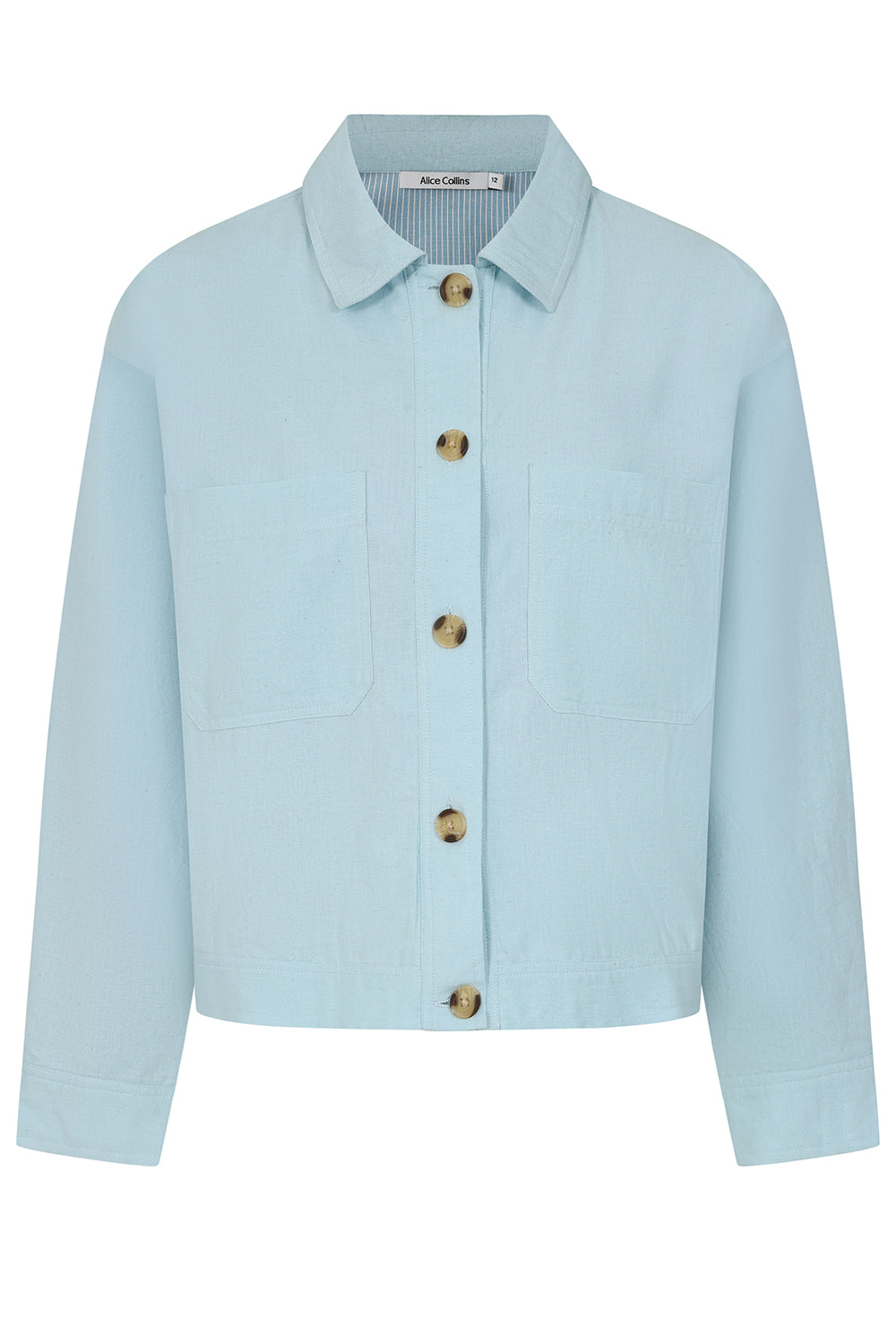 Casey Chalk Blue Jacket - S334