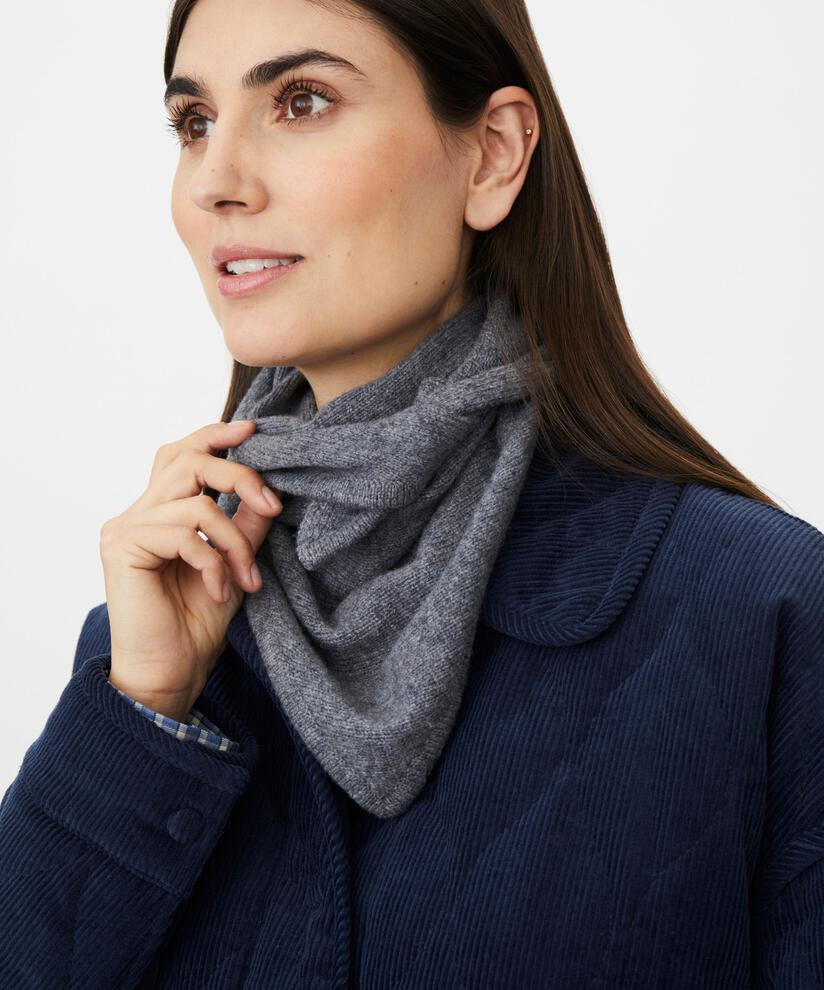 Rylah Grey Melange Scarf - 1013163