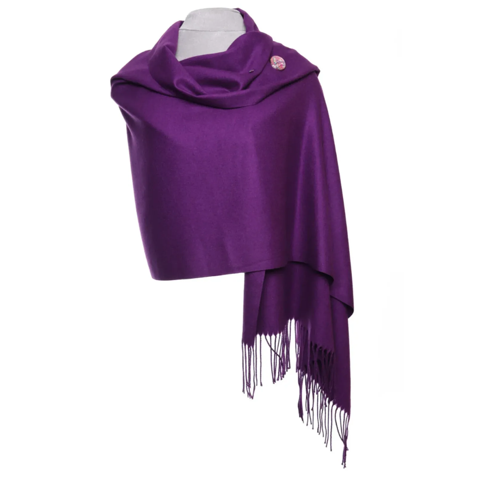 Purple Pashmina - 1019912