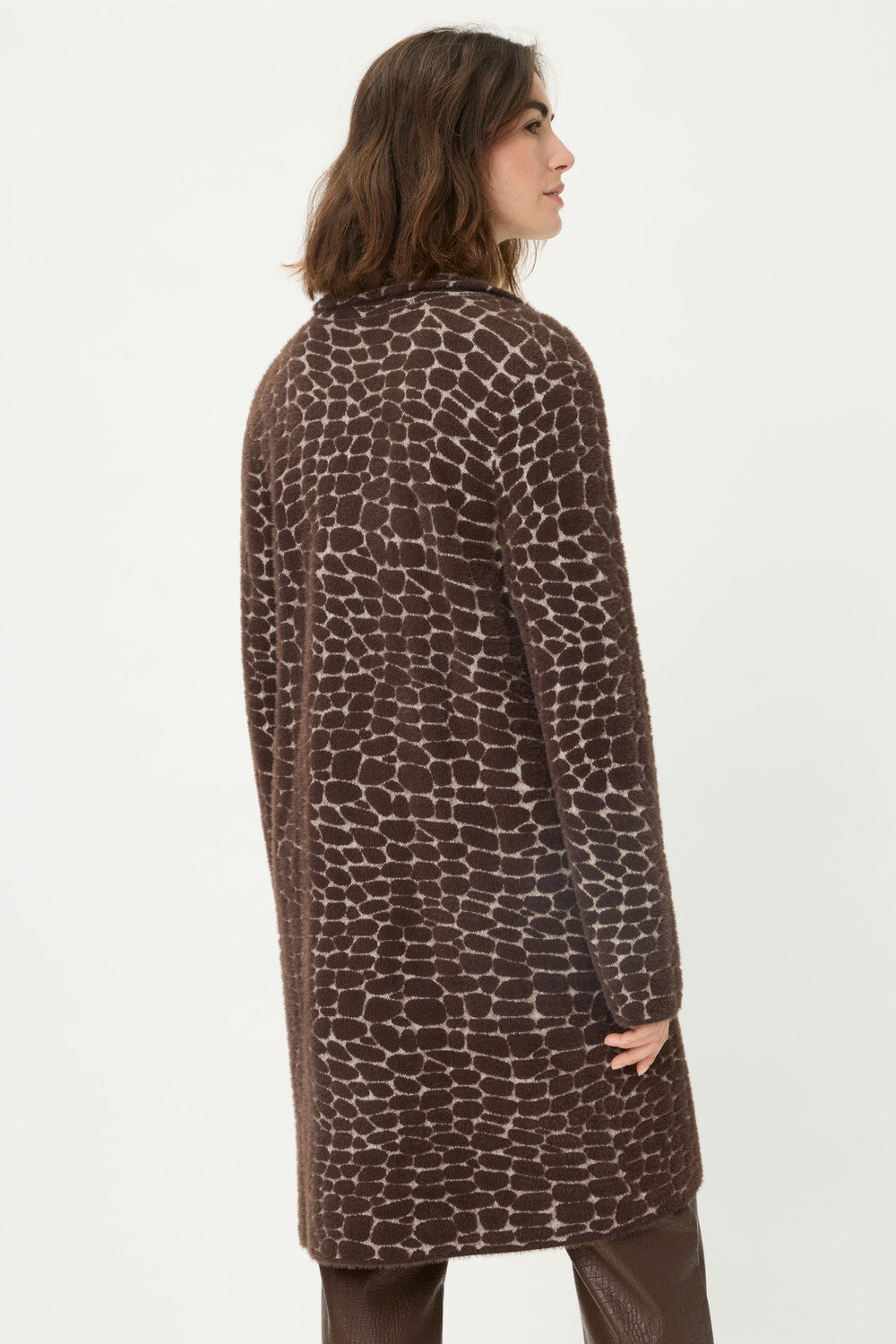 Long Chocolate Cardigan - 11004721