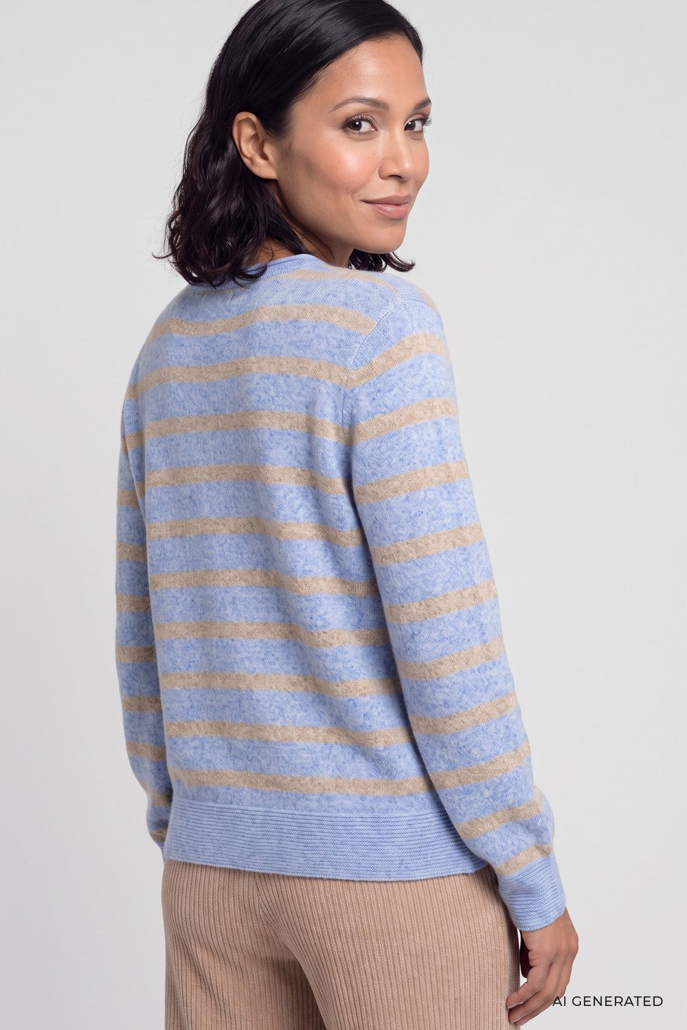 River Blue Stripe Sweater - 11004909
