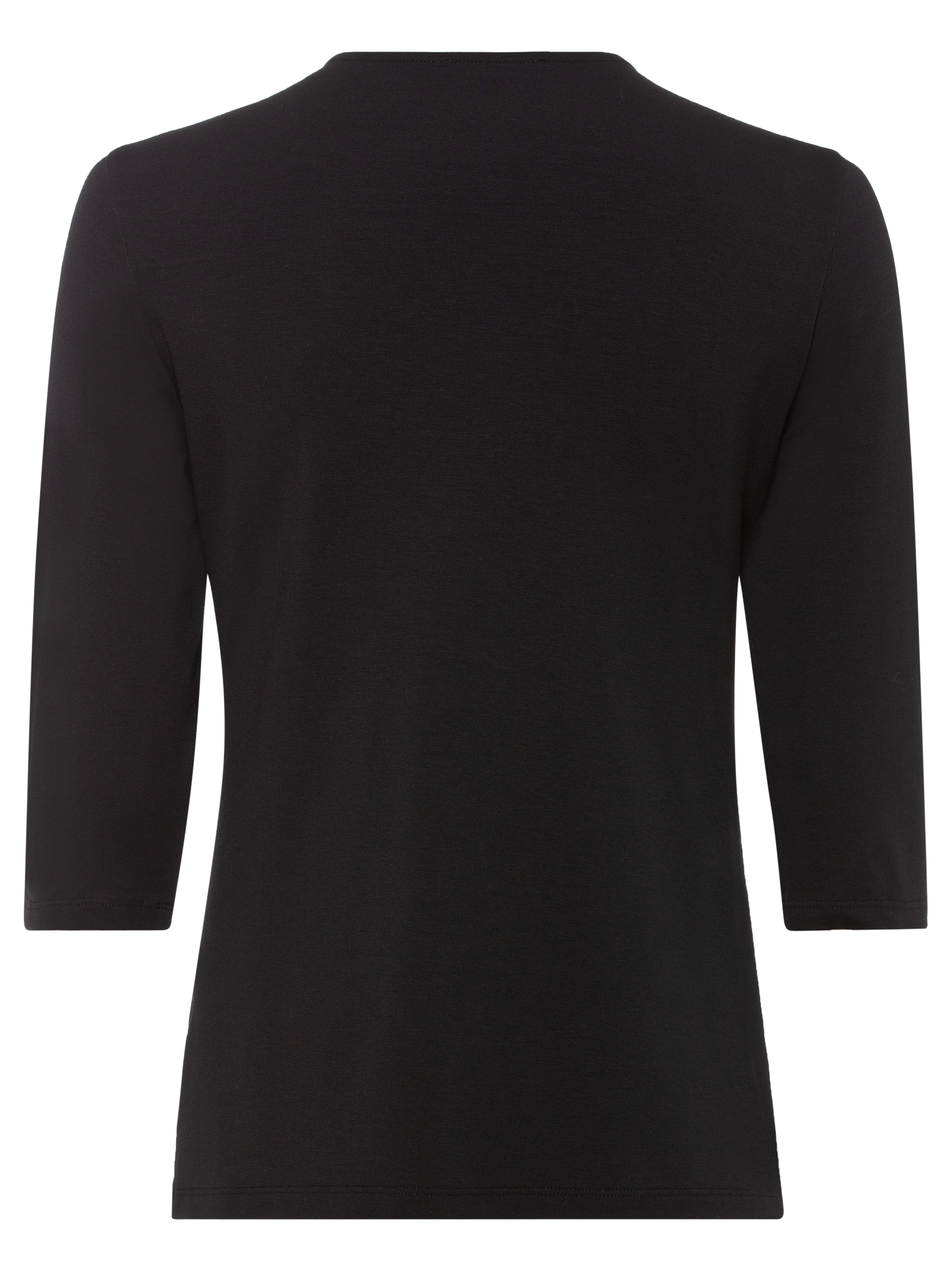 Black V Neck Top - 11100107
