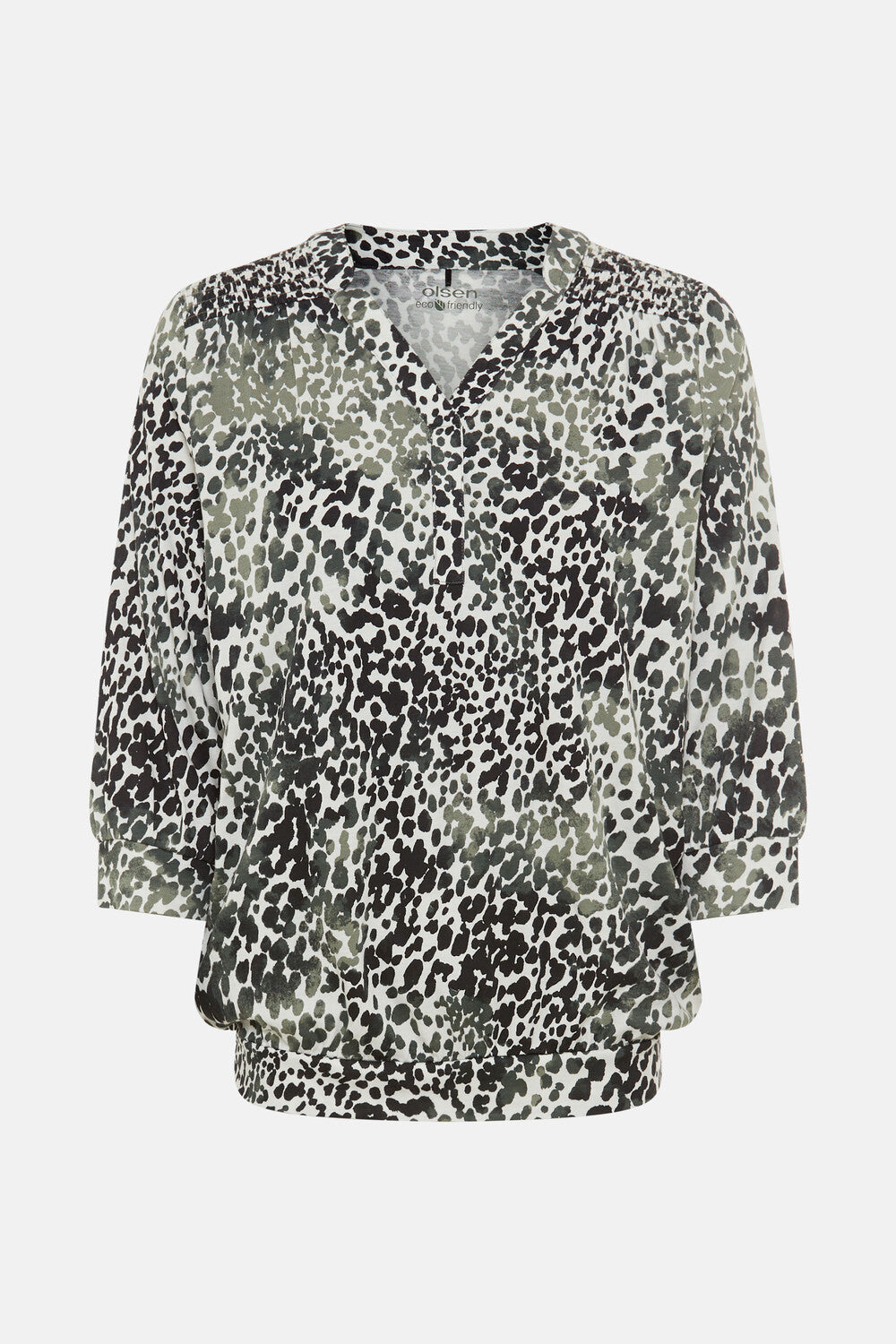 Jungle Khaki Print Top - 11105066
