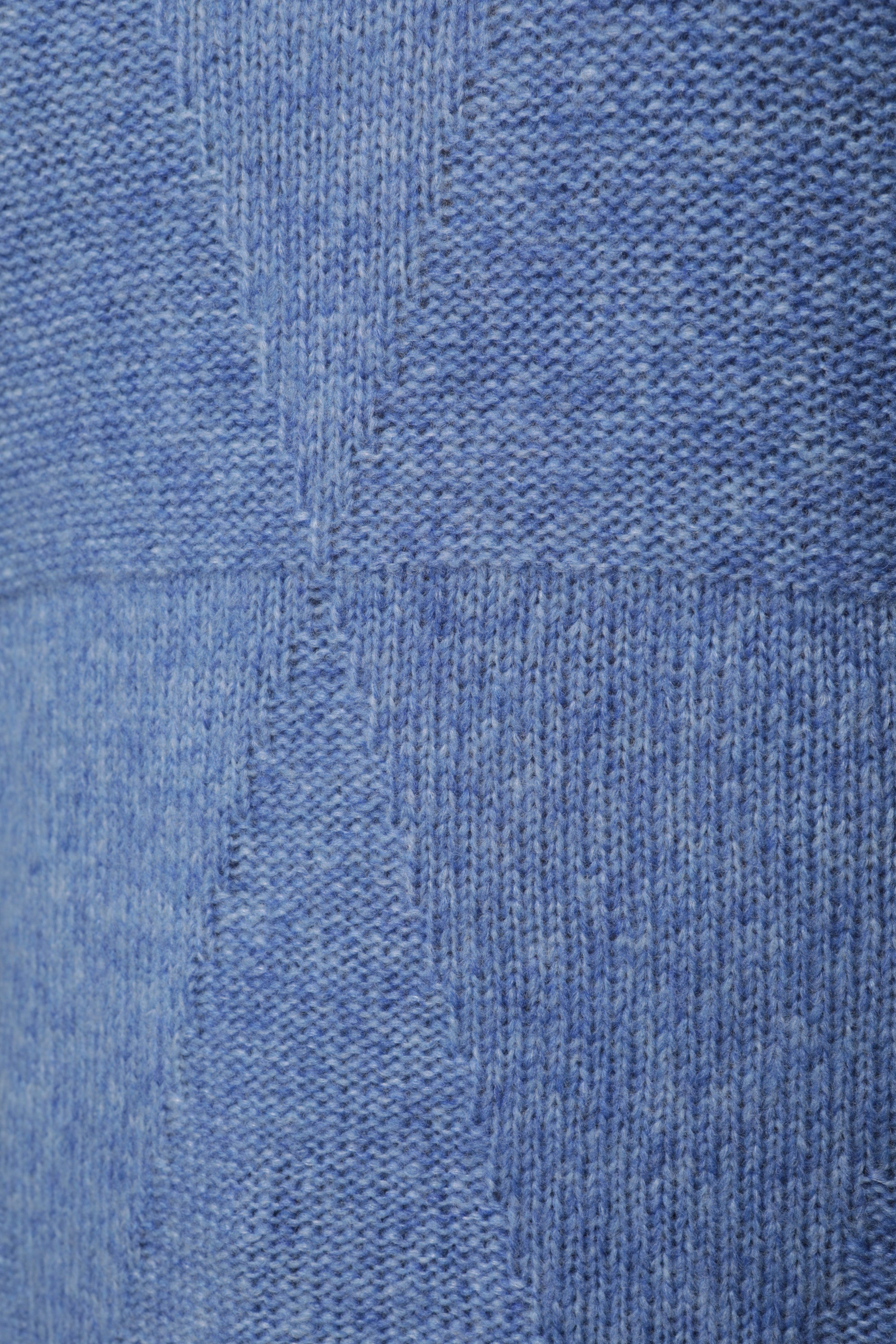 Sky Plain Roll Neck Sweater - 11106