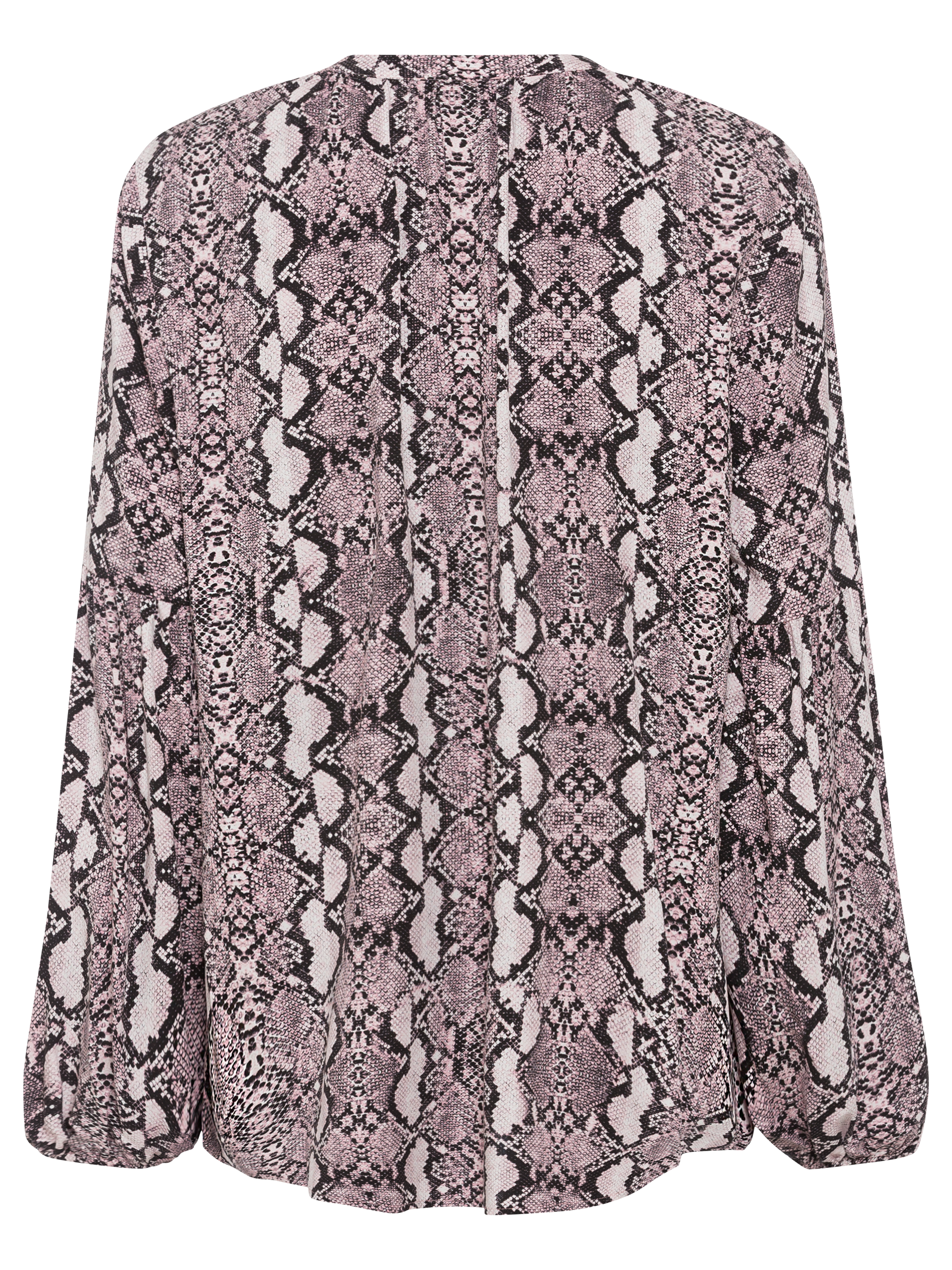 Pink Print Blouse - 12001917