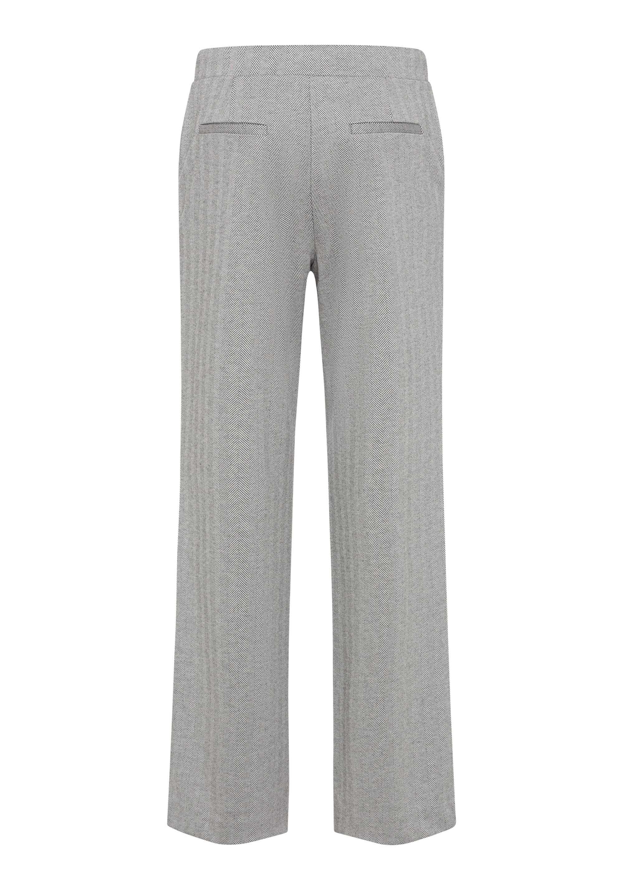Pearl Grey Casual Pants - 14002209