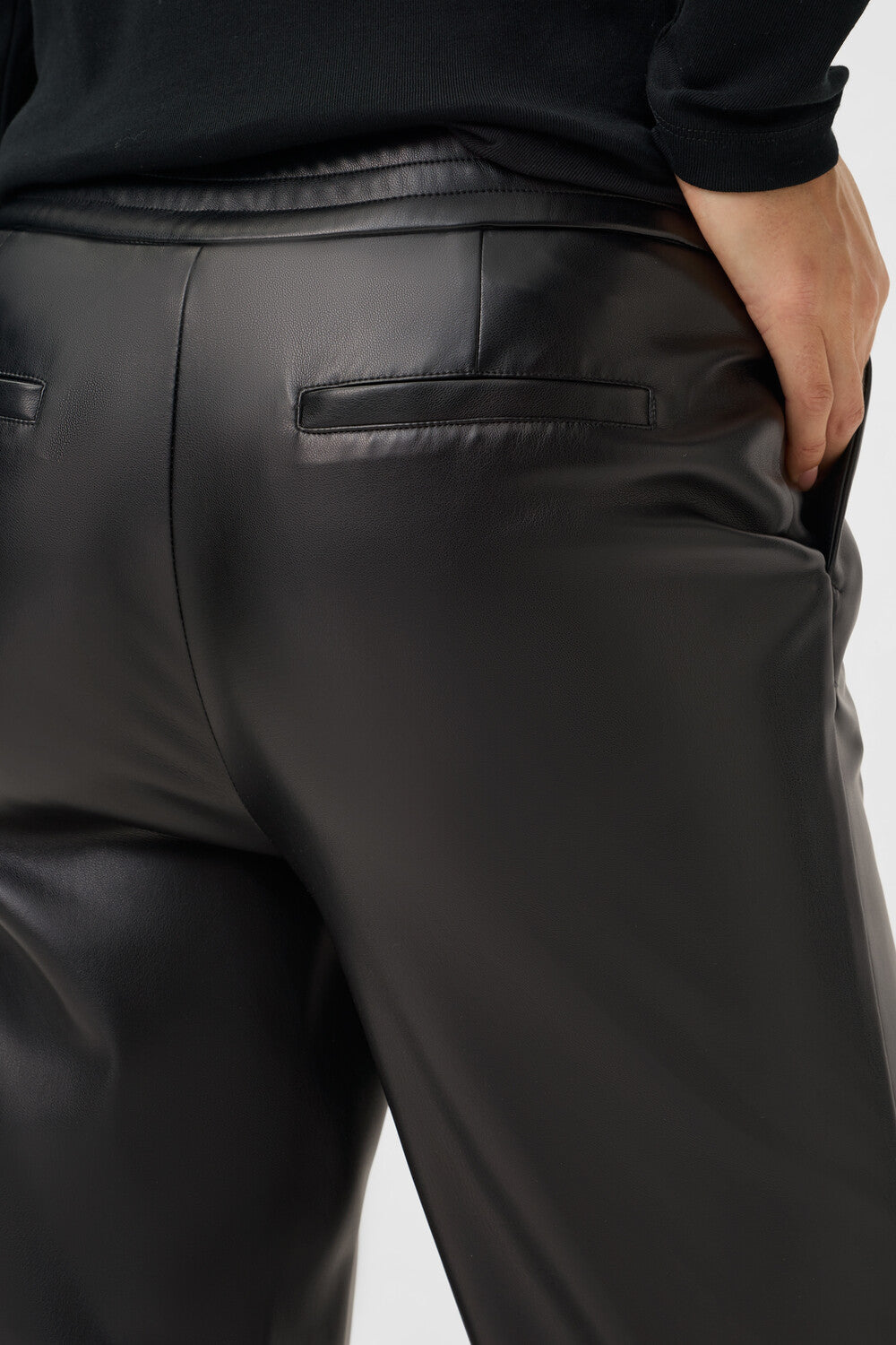 Black Casual Trousers - 14002470