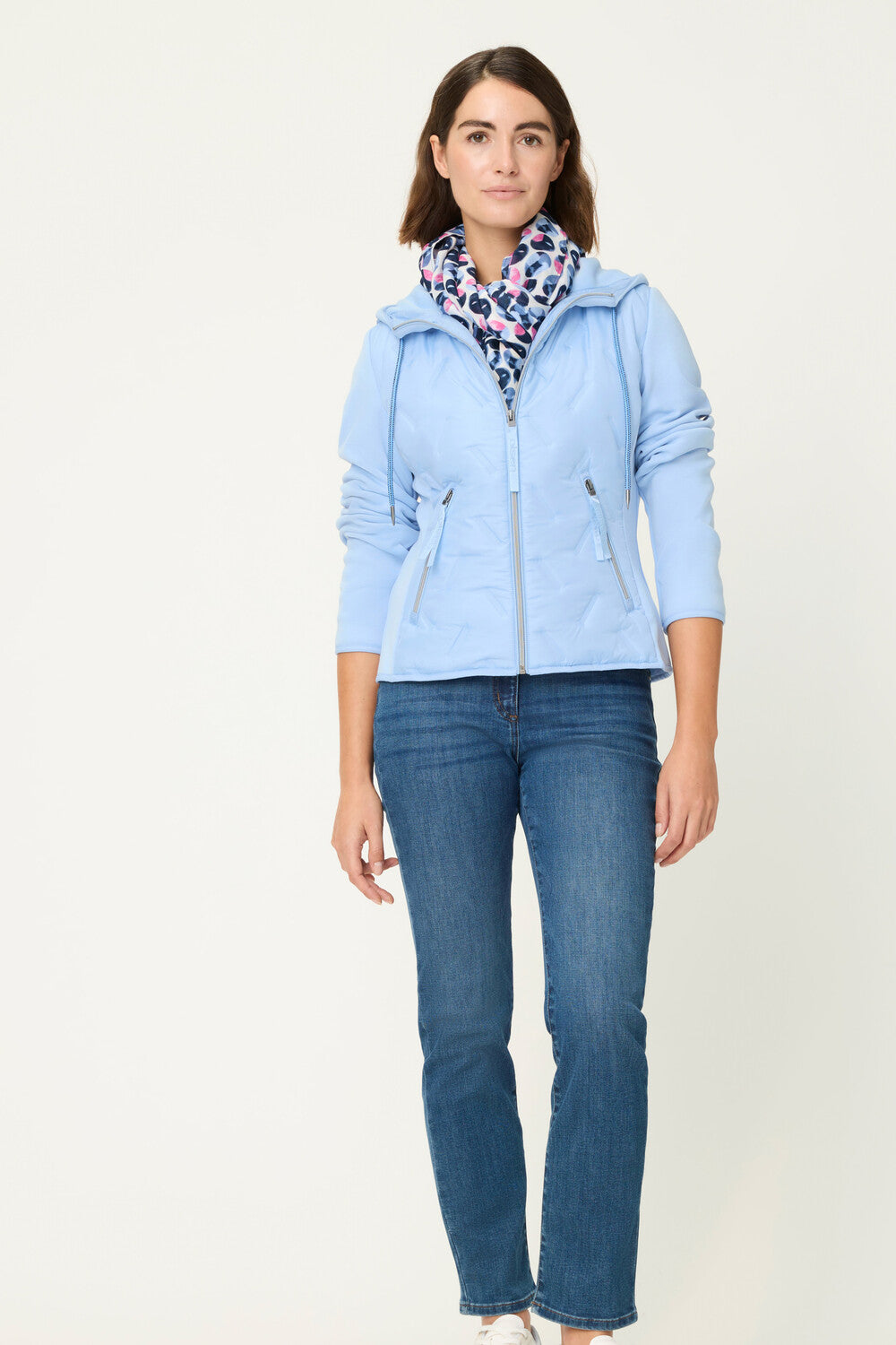 Cloud Blue Zip Jacket - 15001659