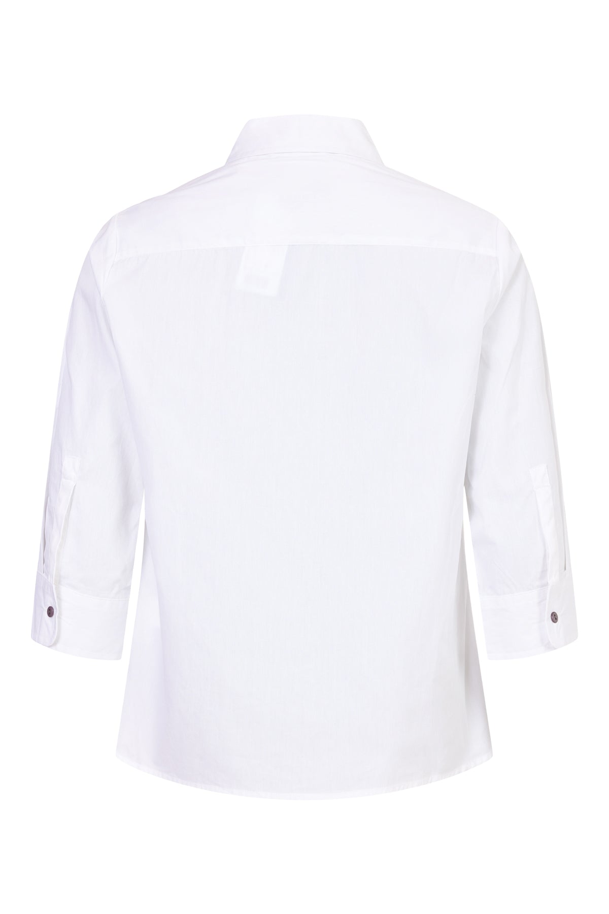 White Animal Print Stripe Shirt - 66037