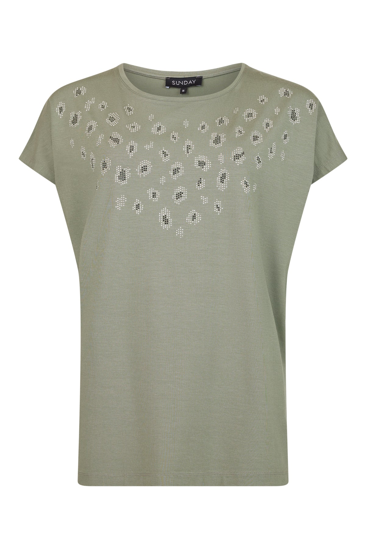 Green Embellished Top - 6350