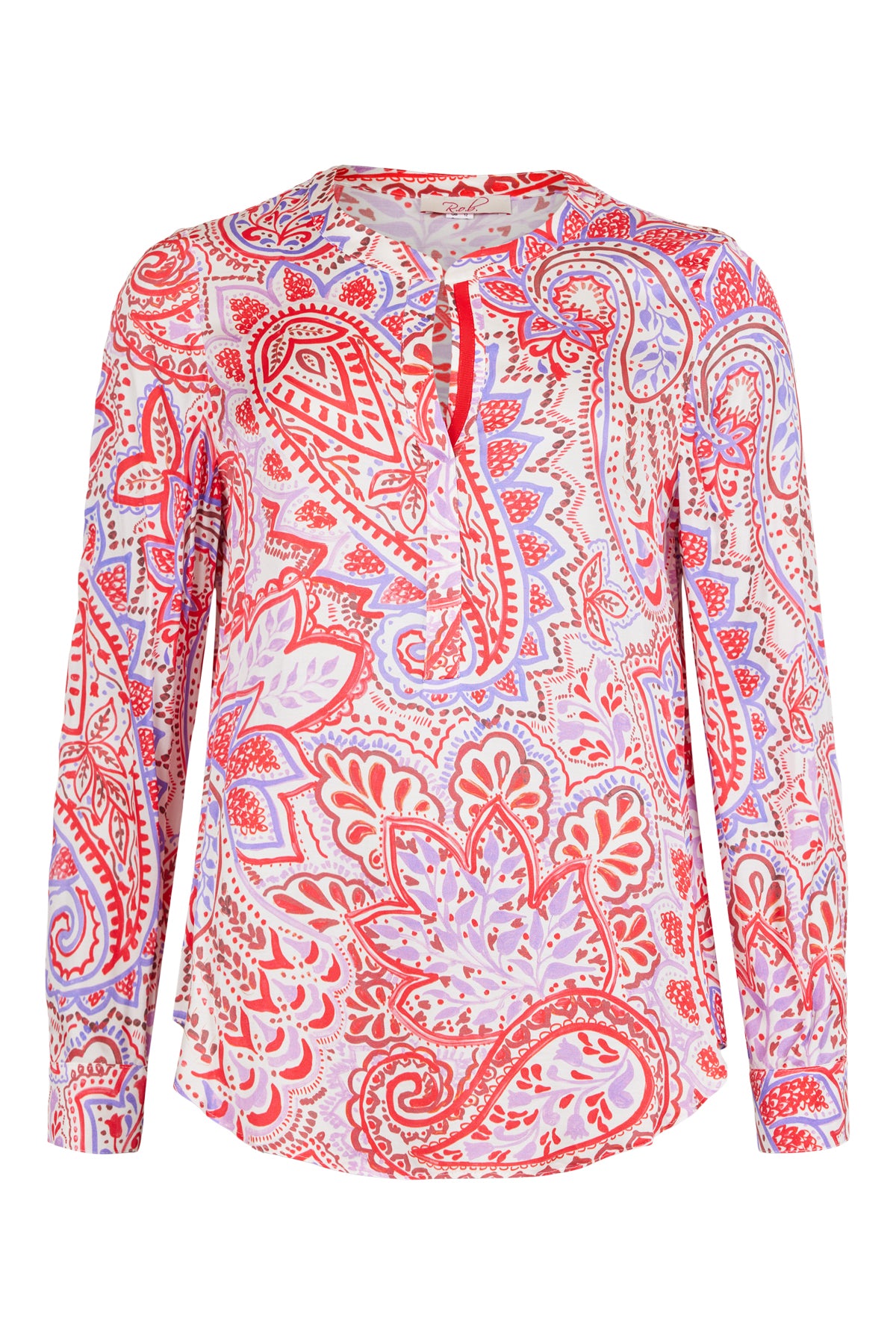 Hannah Pink Paisley Blouse - 56437