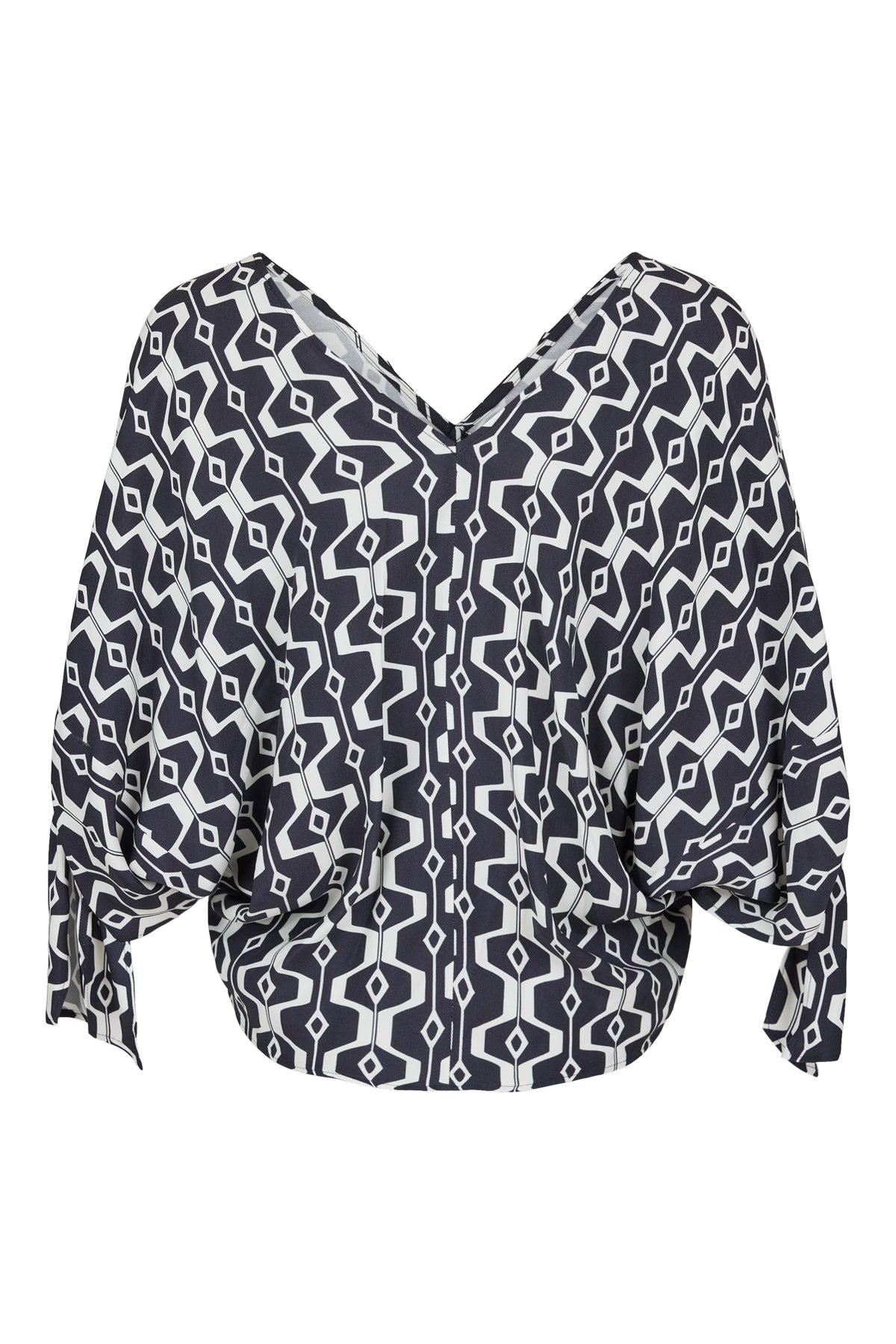 Black & White Geometric Top - 73024
