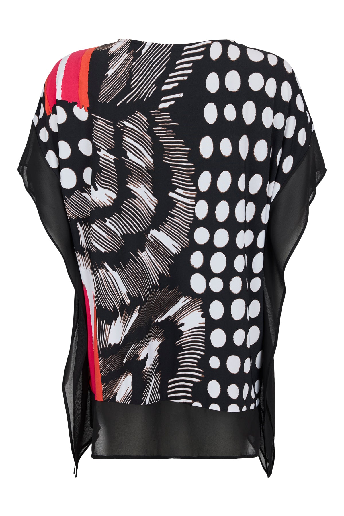 Black & White Print Tunic - 73148