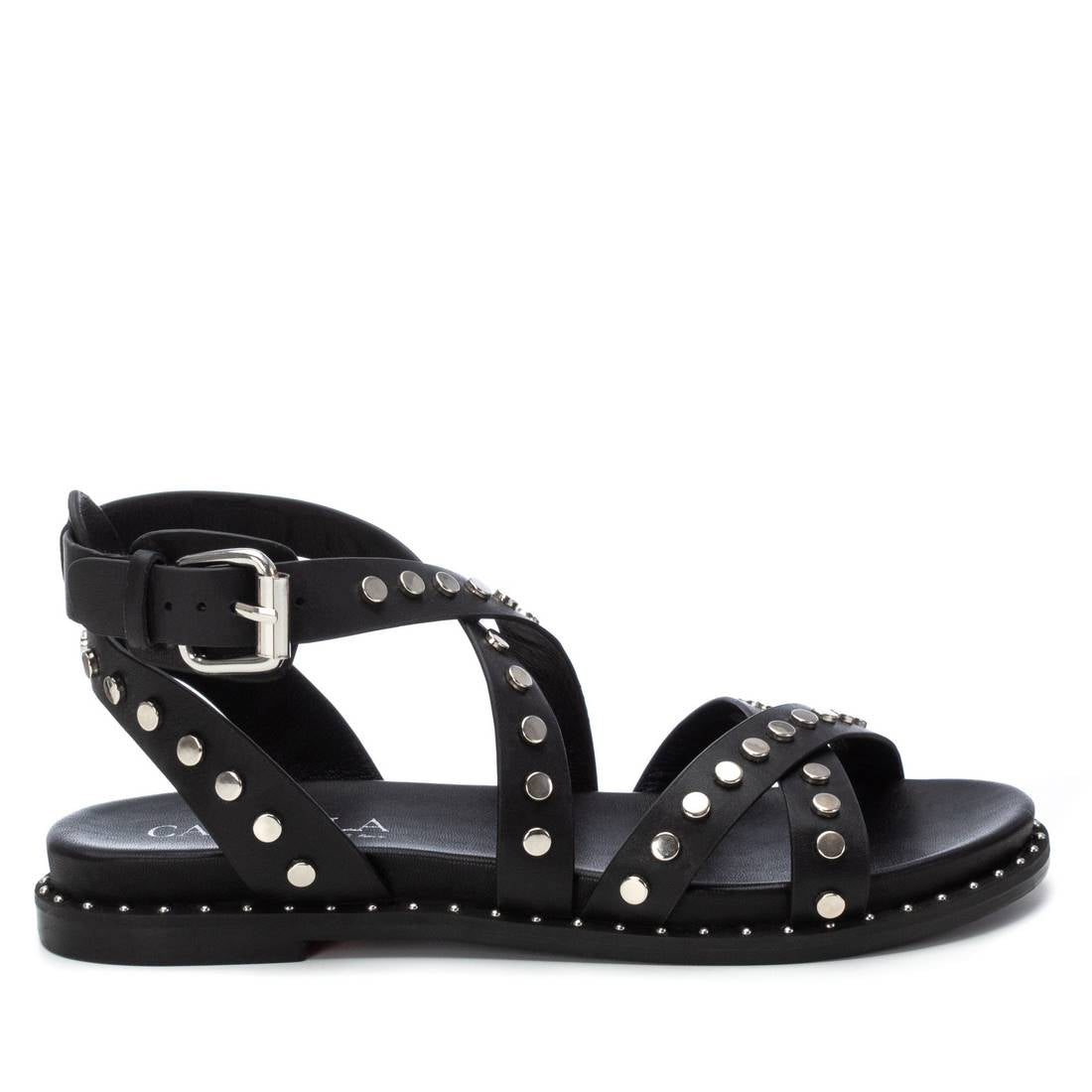 Black Gladiator Sandals - 162393