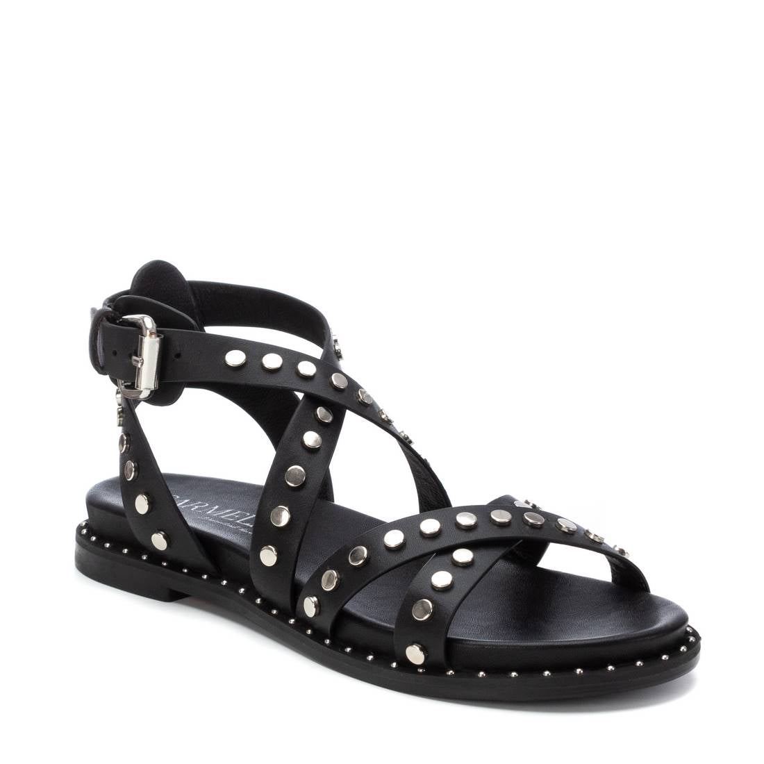 Black Gladiator Sandals - 162393