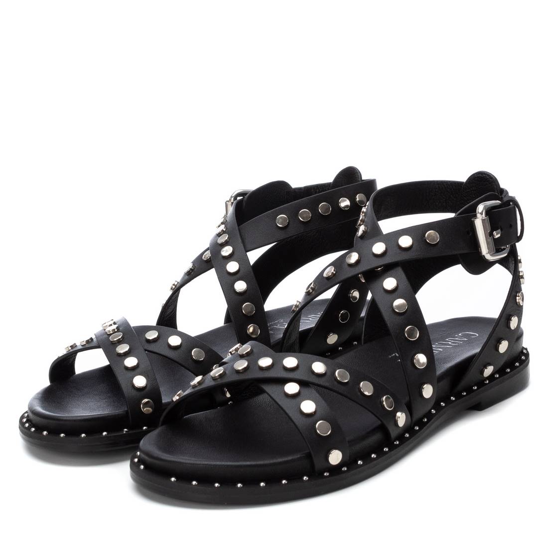 Black Gladiator Sandals - 162393