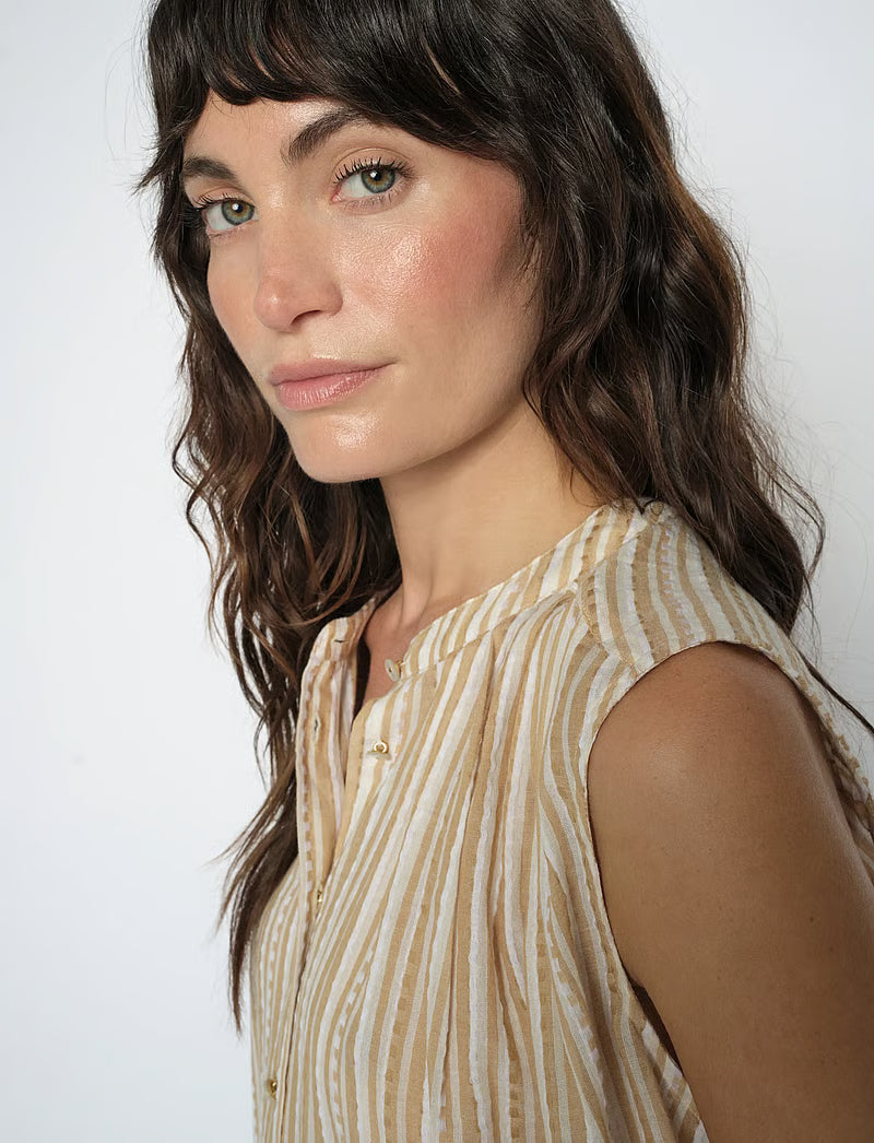 Sesame Amelia Stripe Blouse - 180130