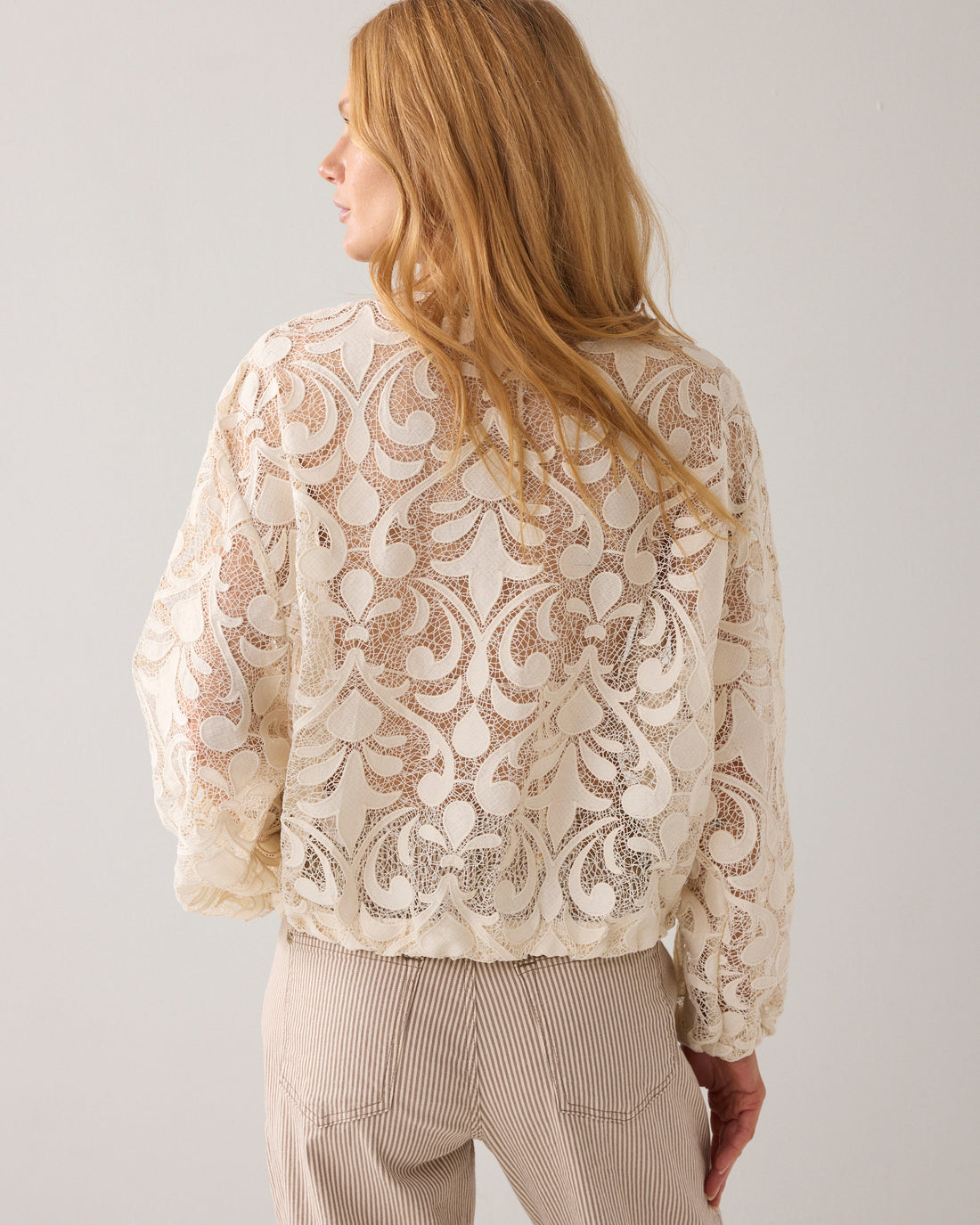 Ivory Lace Jacket - 1S1298