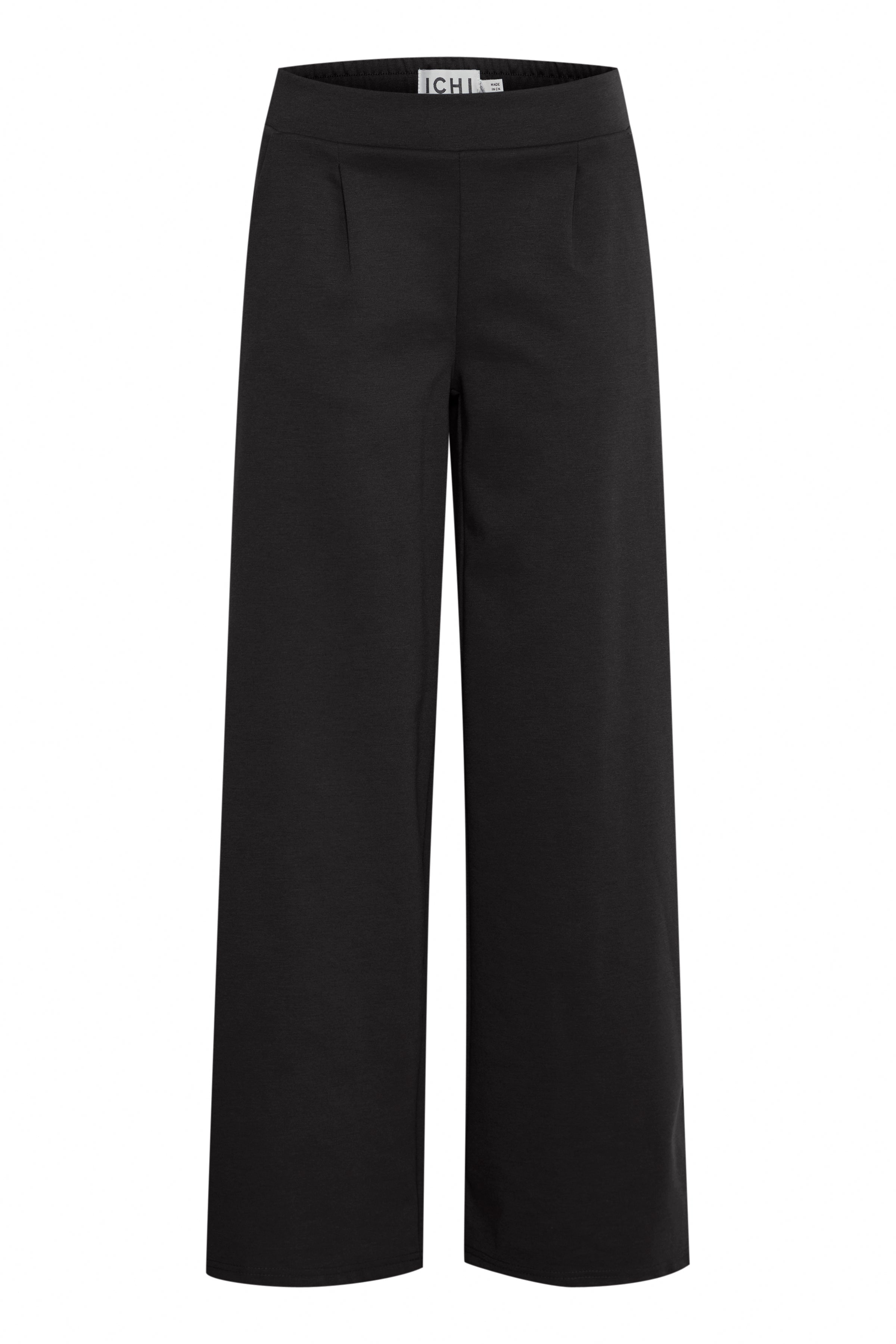 Kate Black Wide Leg Trousers - 20118337