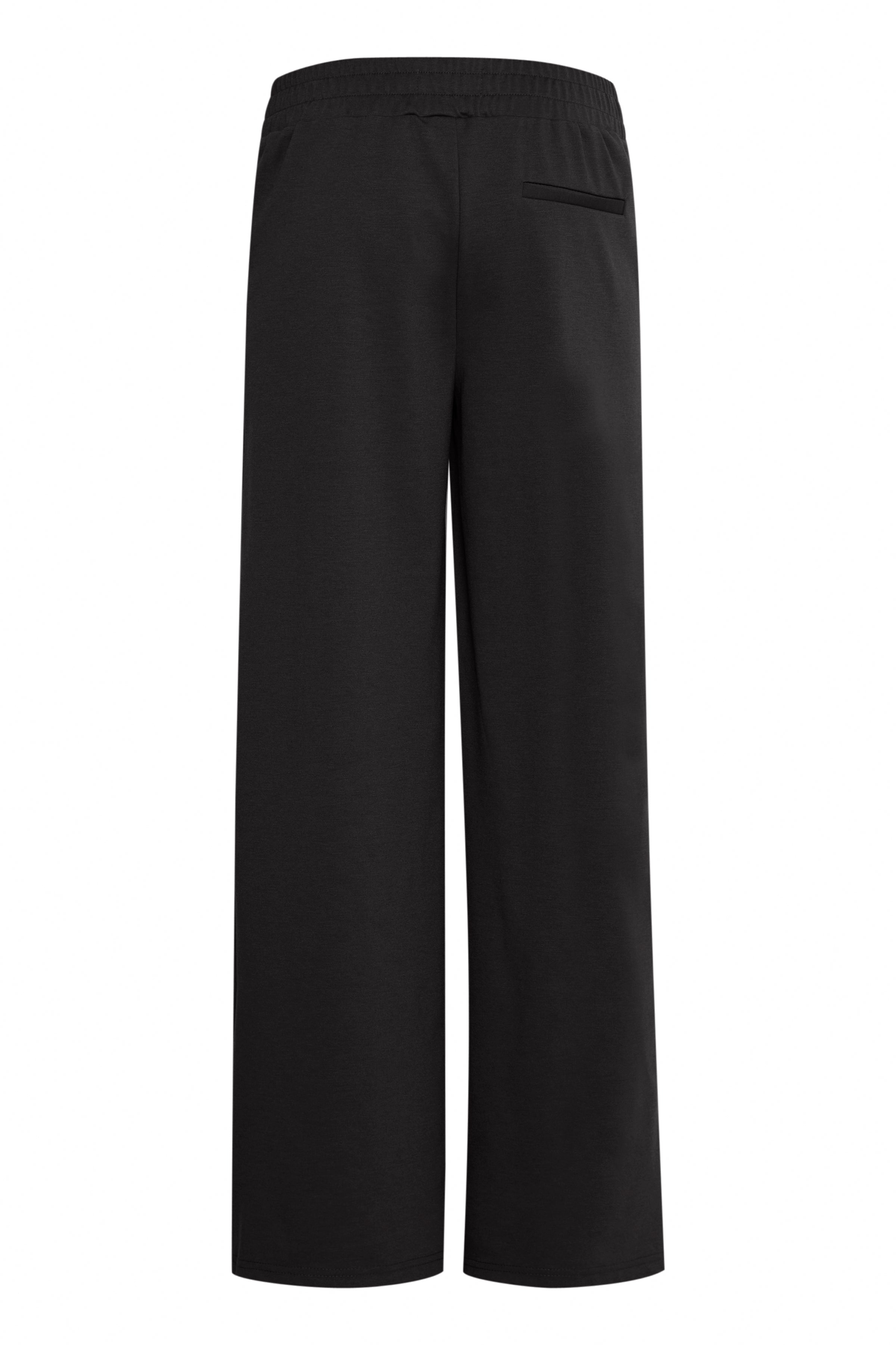 Kate Black Wide Leg Trousers - 20118337