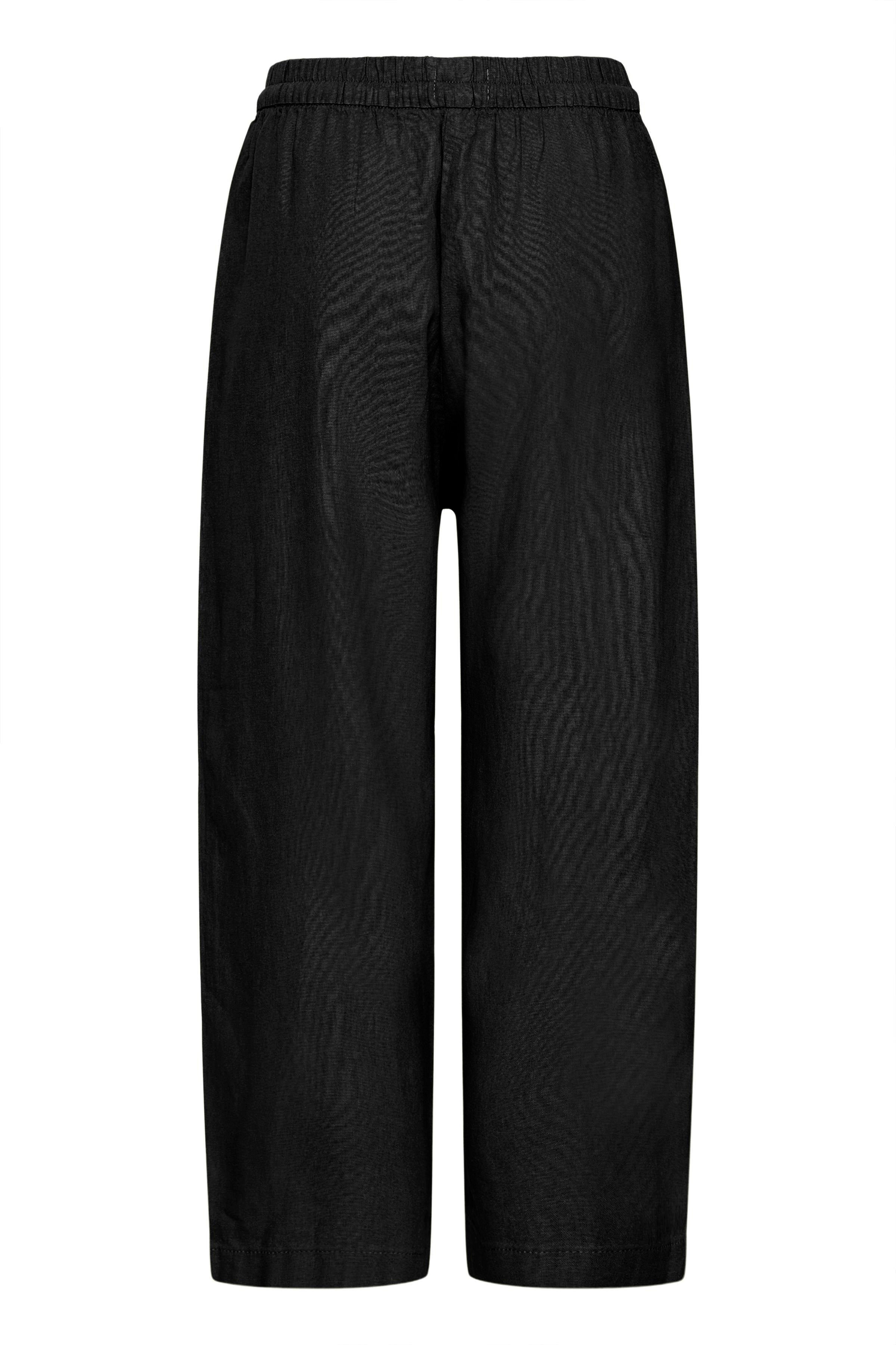 Linno Black Barrel Pants - 20122913