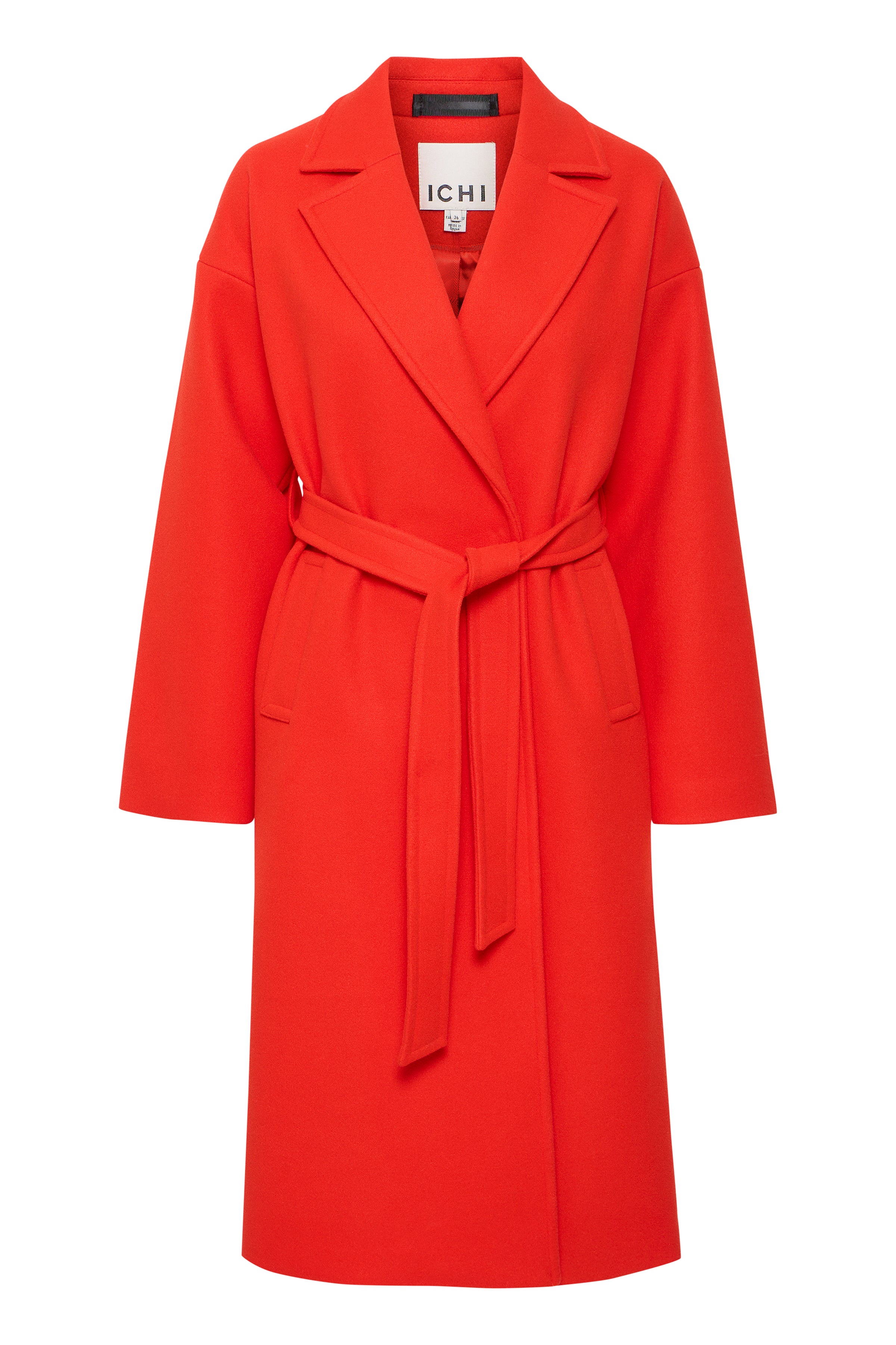 Jannet Fiery Red Coat - 20123144