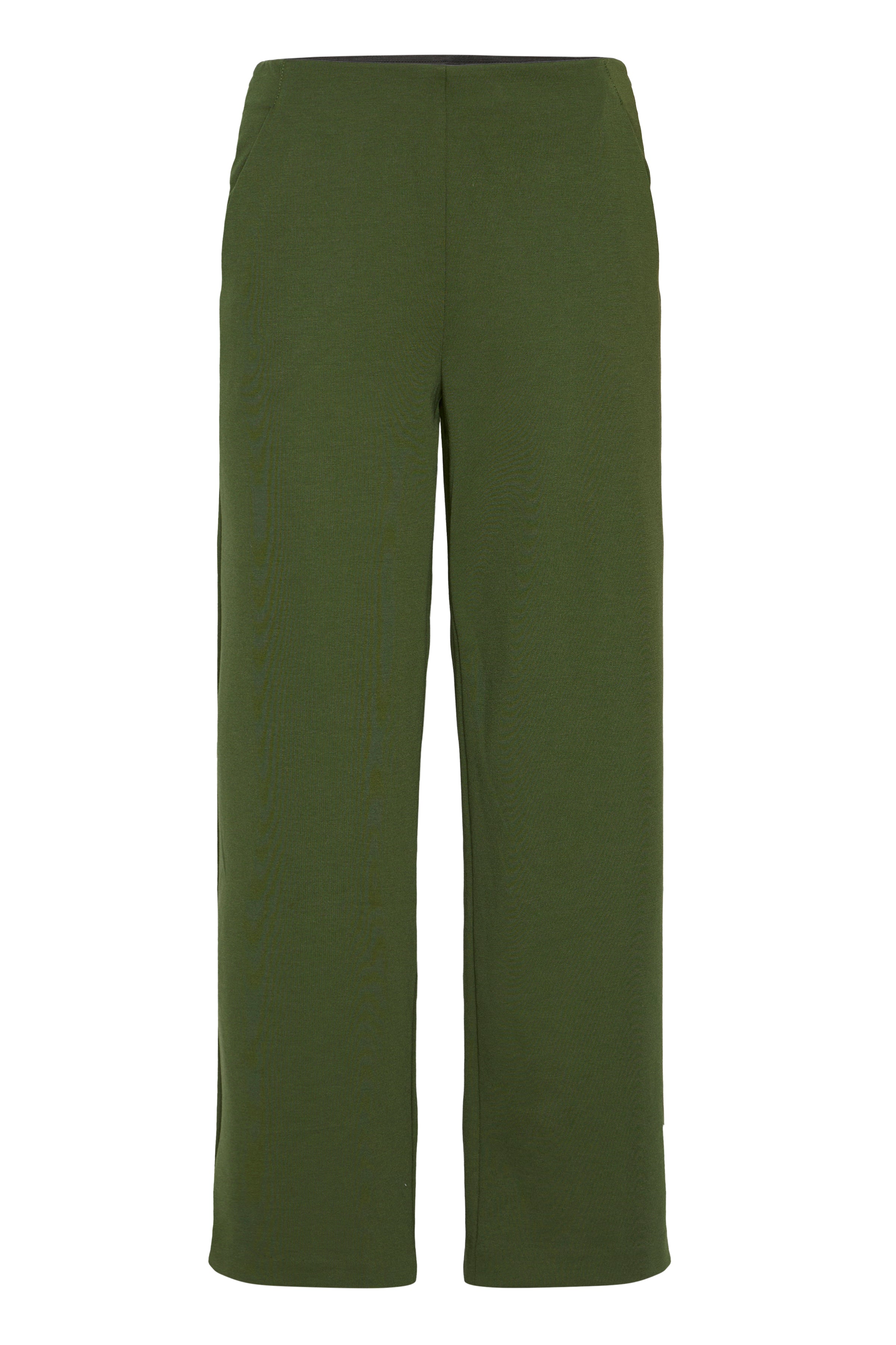 Kate Wide Rifle Green Trousers - 20123476