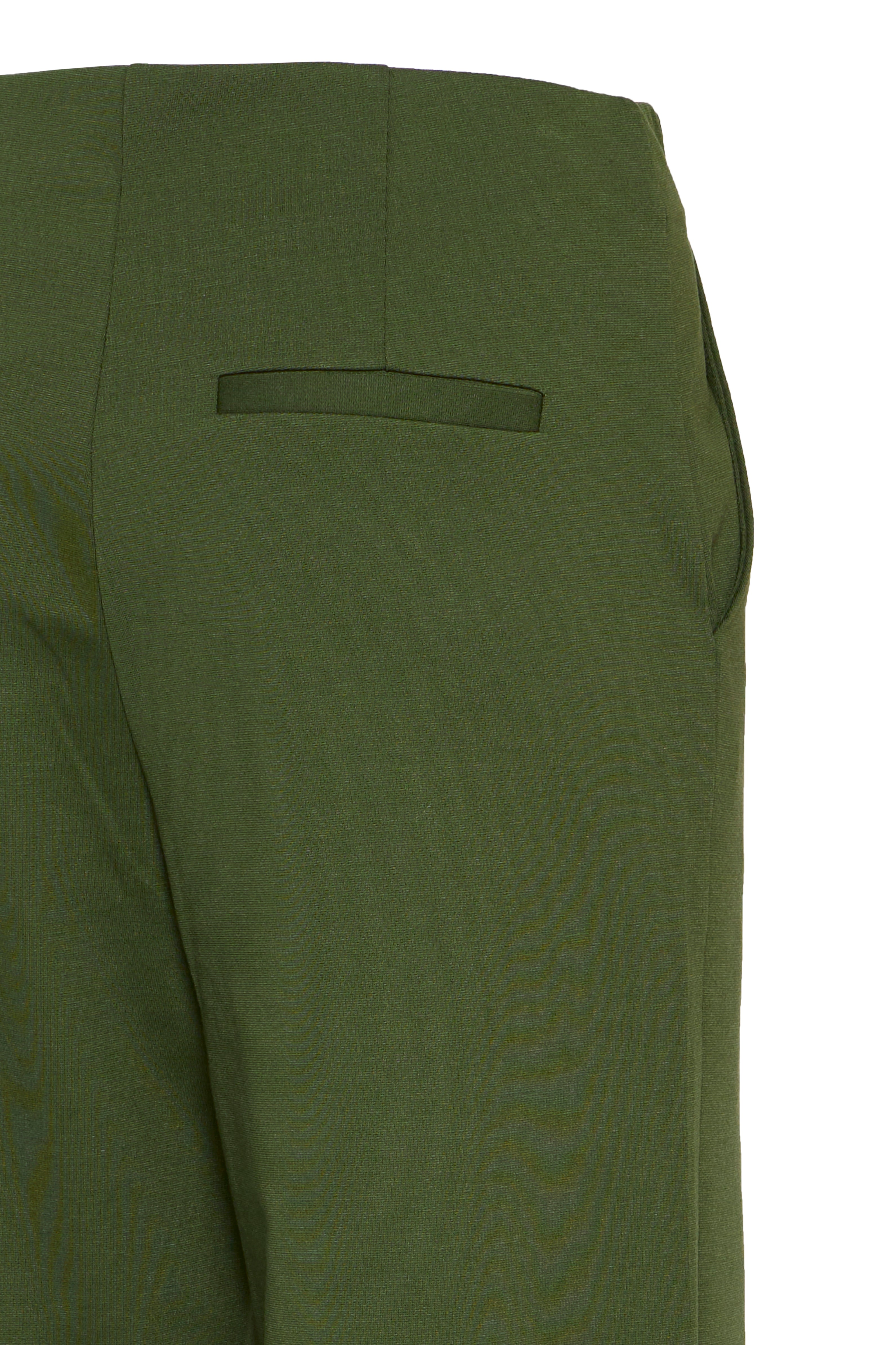 Kate Wide Rifle Green Trousers - 20123476