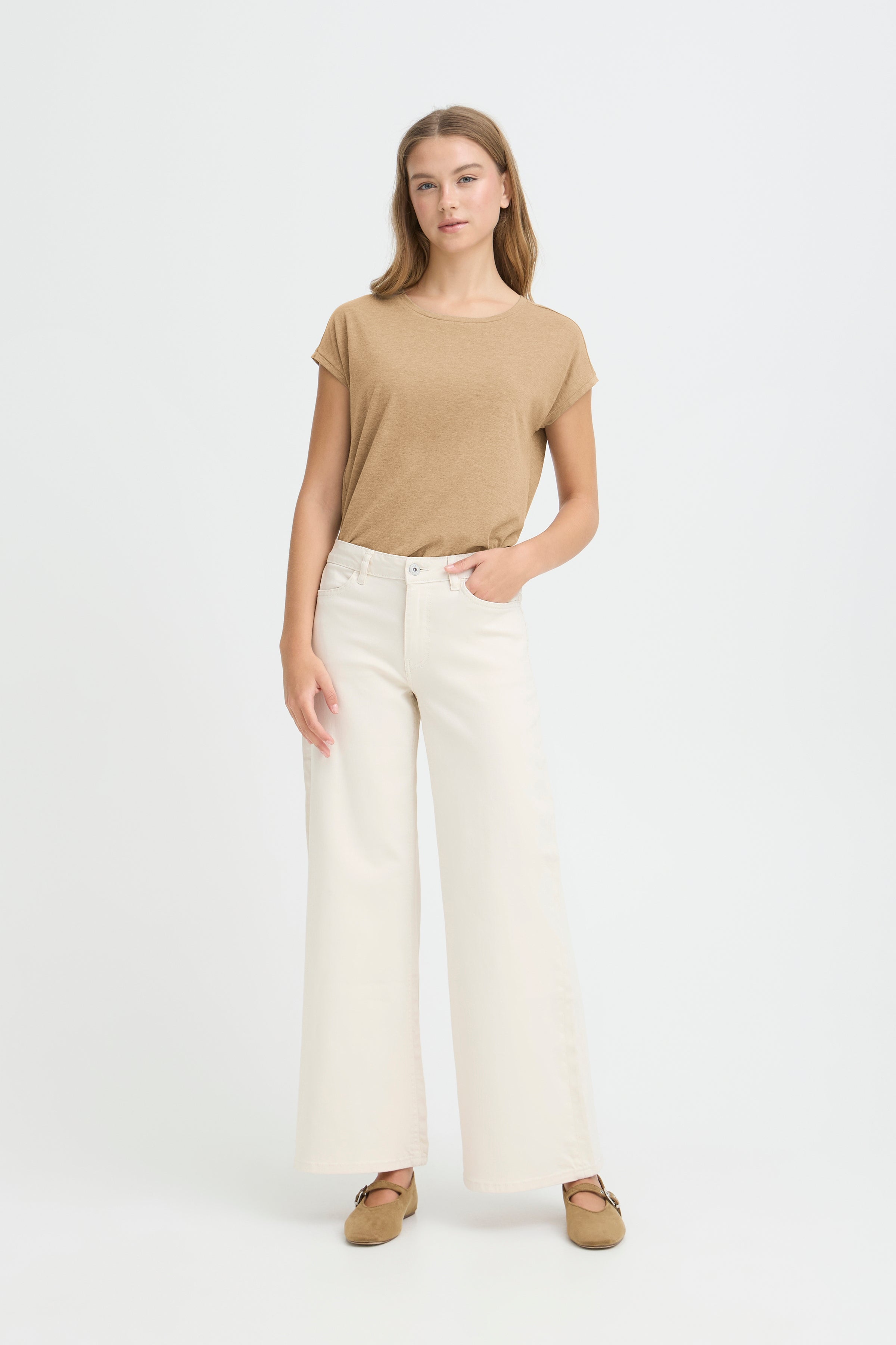 Ziggy Birch Wide Leg Jeans - 20123623