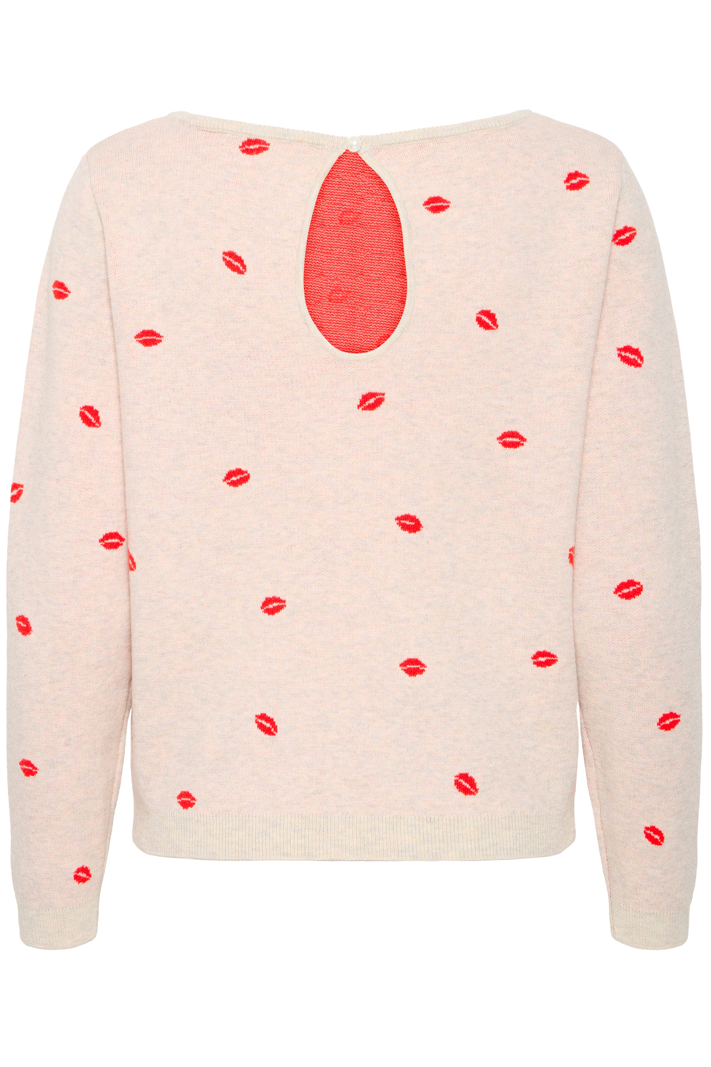 Brielle Oatmeal Kiss Jumper - 20124285