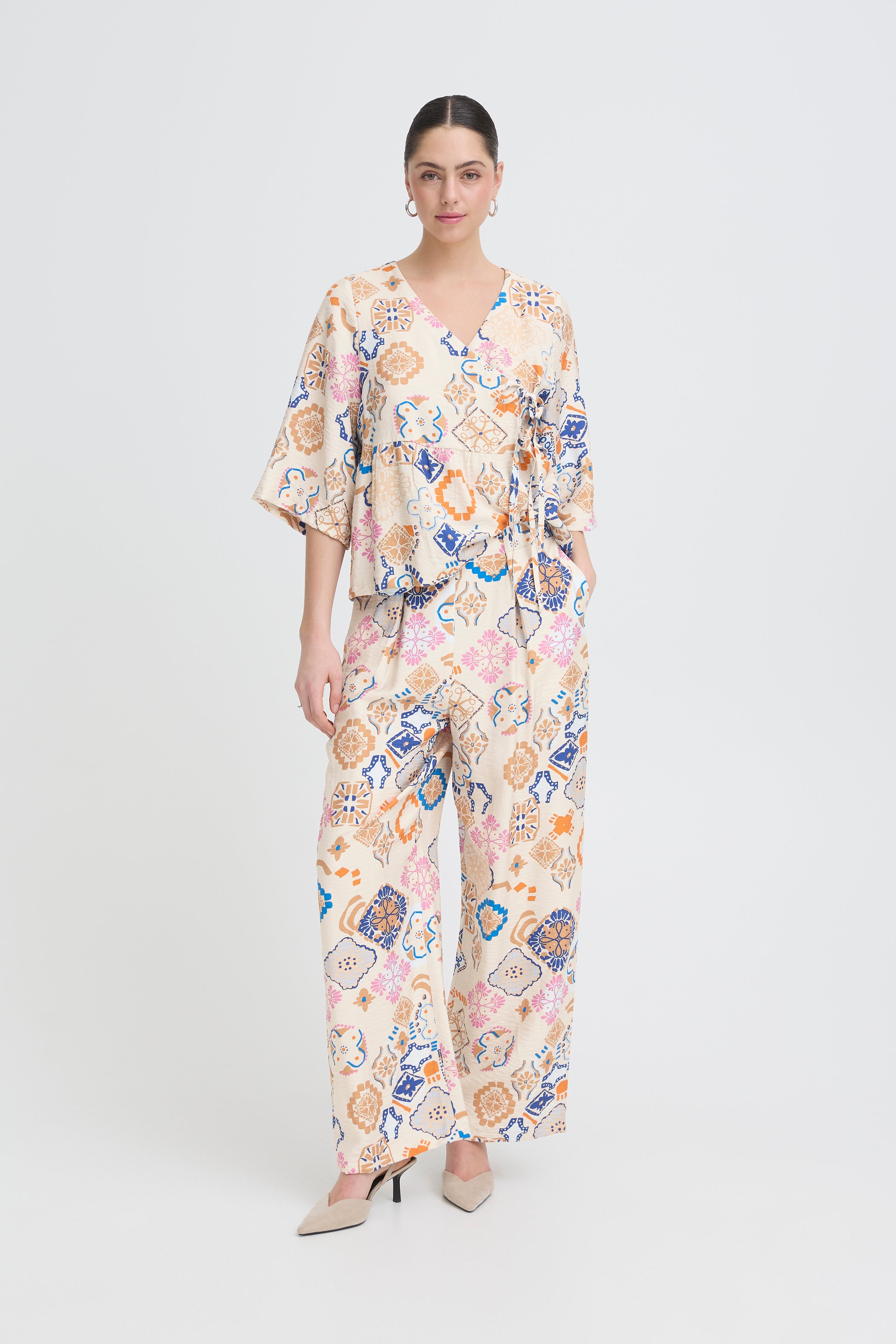 Lancie Graphic Tile Trousers - 20125546