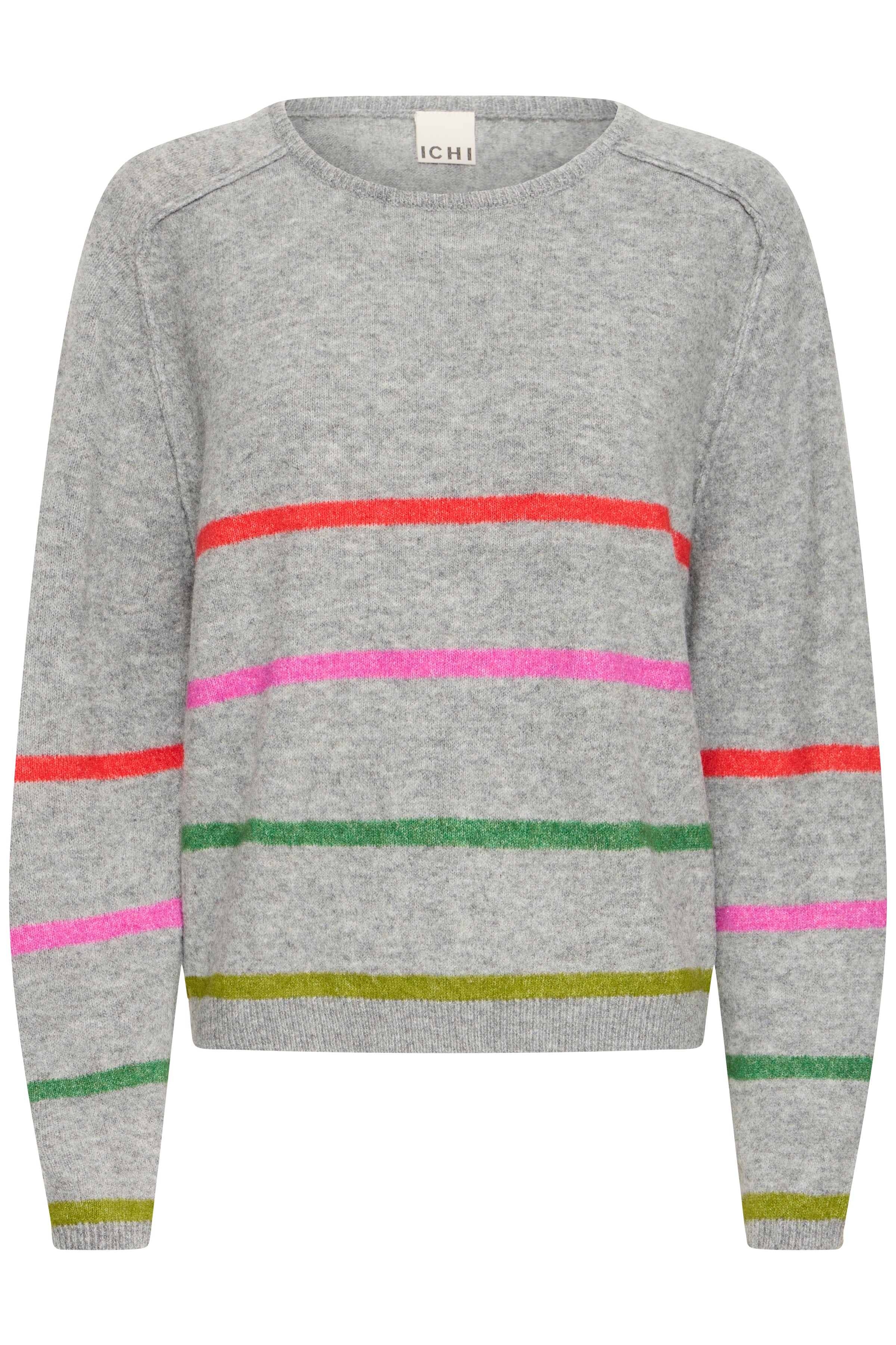 Dasila Grey Melange Pullover - 20126161
