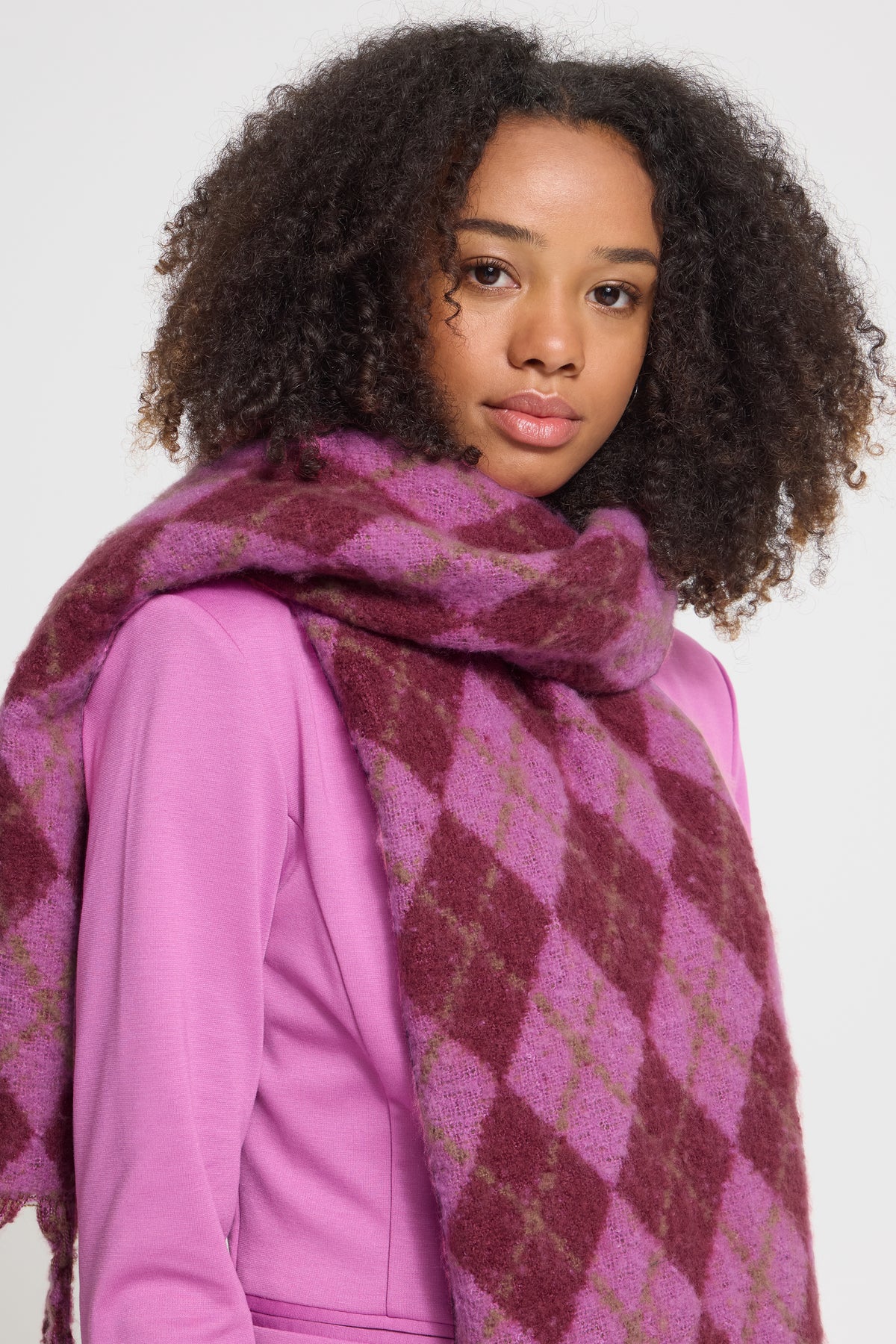 Dahlia Rhododendron Scarf - 20126429
