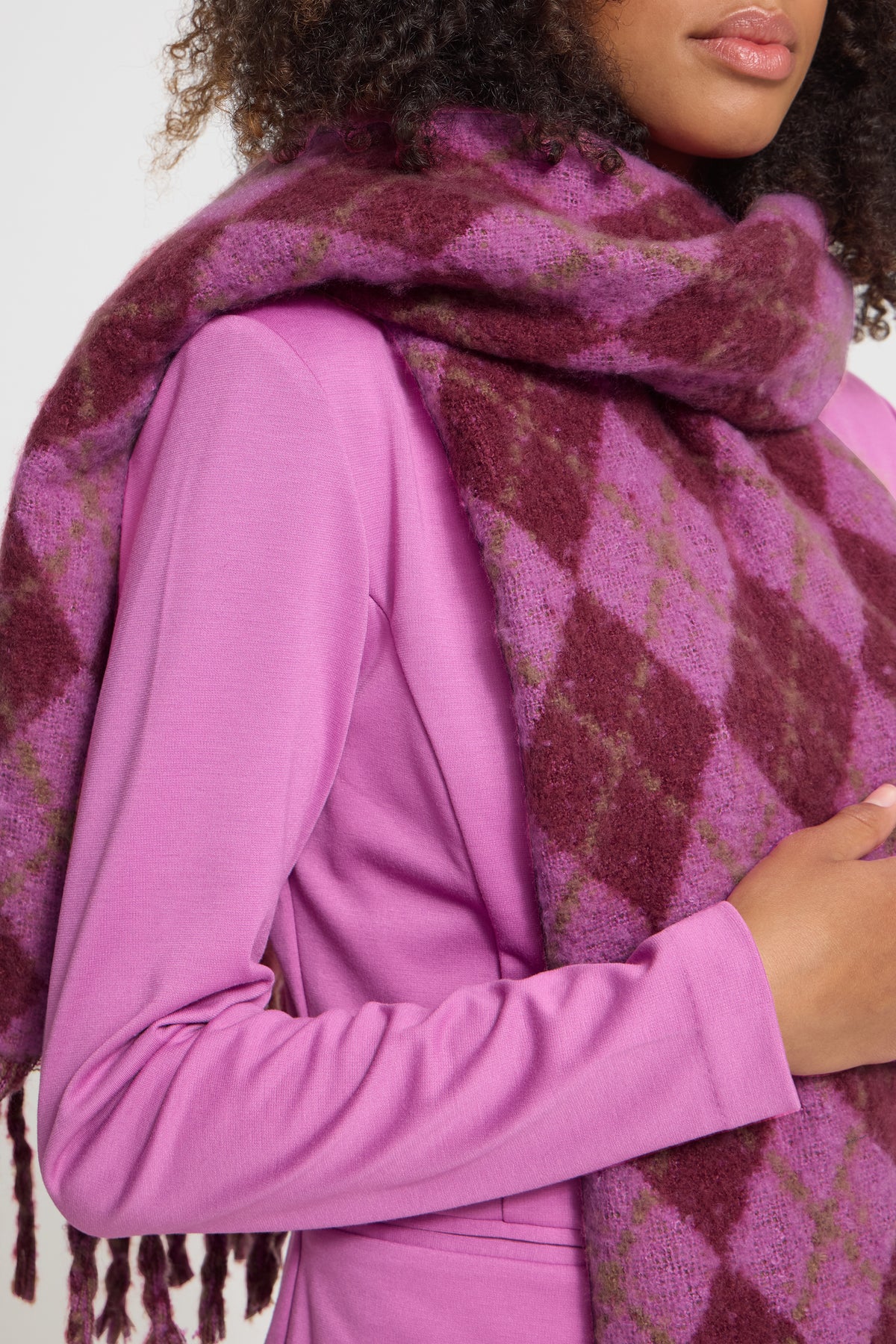 Dahlia Rhododendron Scarf - 20126429