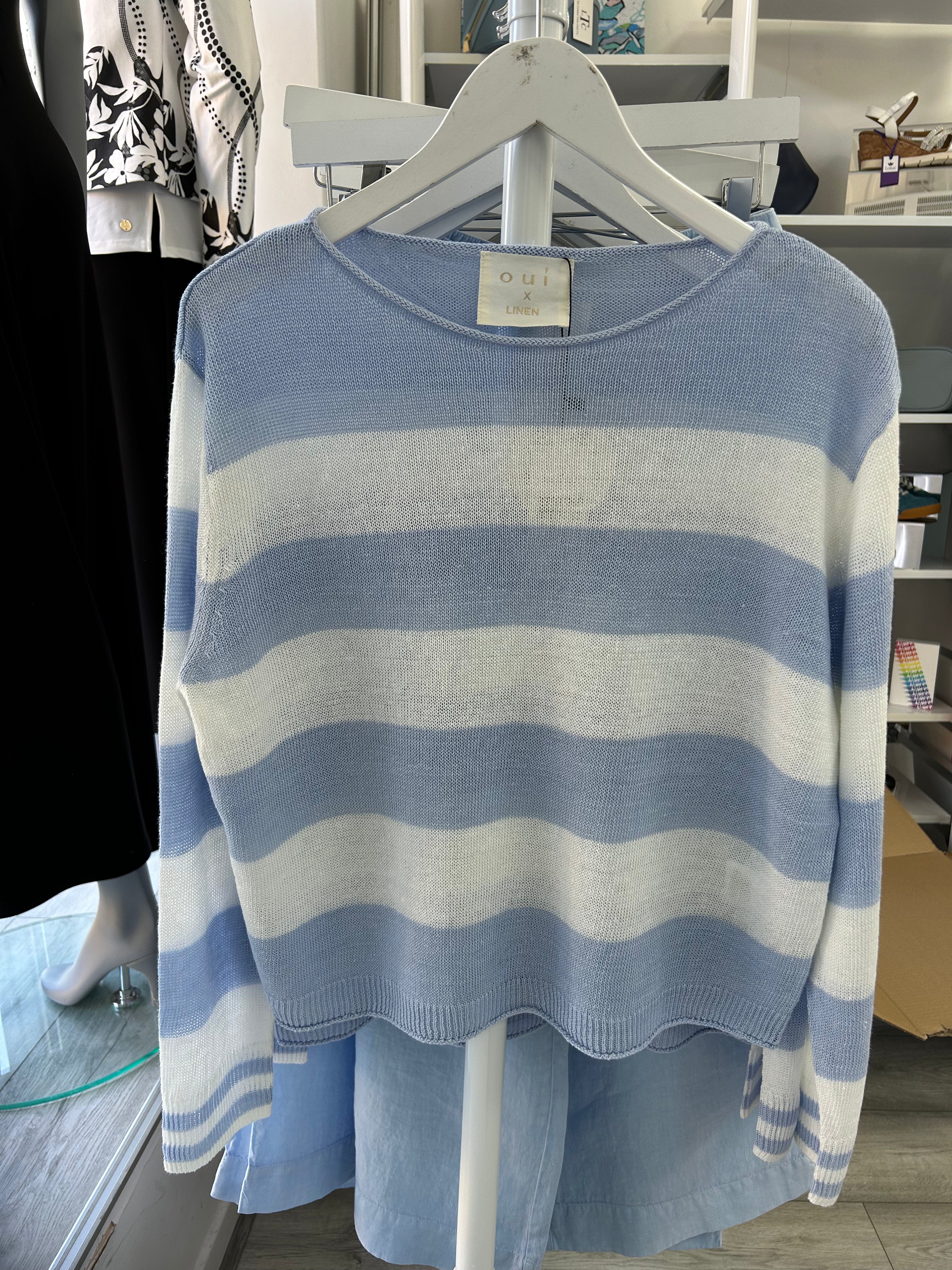 Blue Striped Jumper - 93304