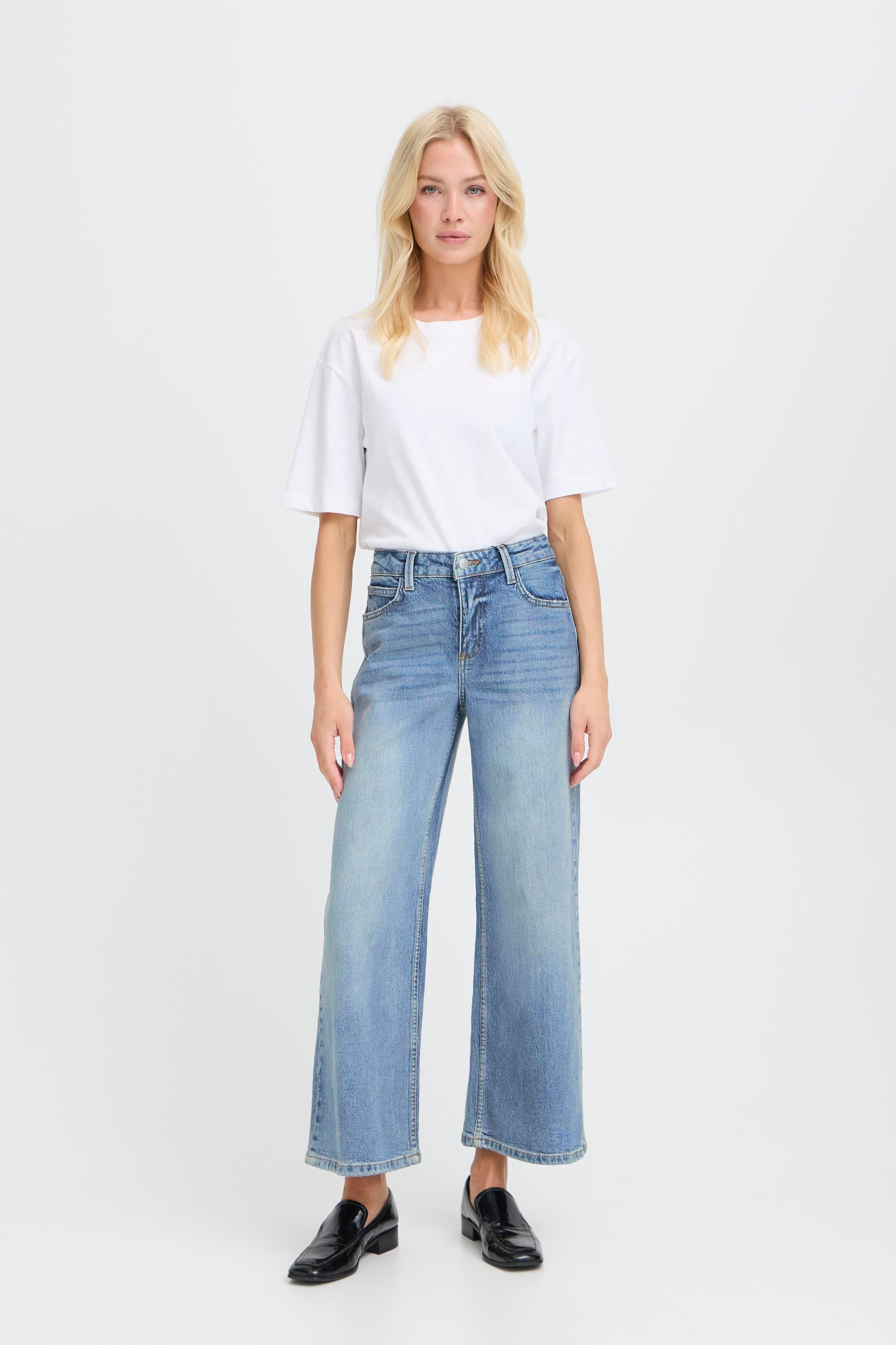 Kyjla Mid Blue Denim Jeans - 20816171