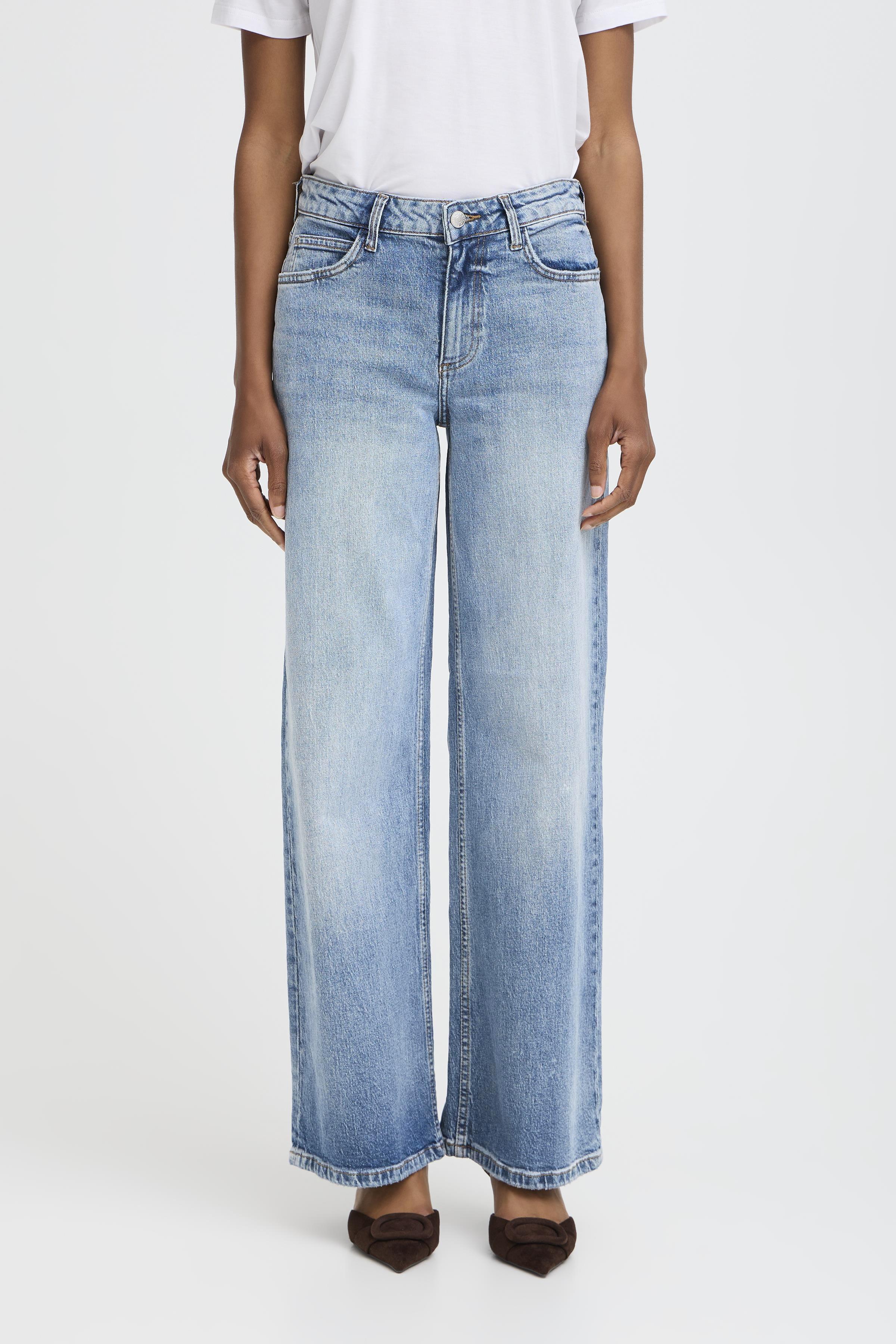 Kyjla Mid Blue Long Jeans - 20816178