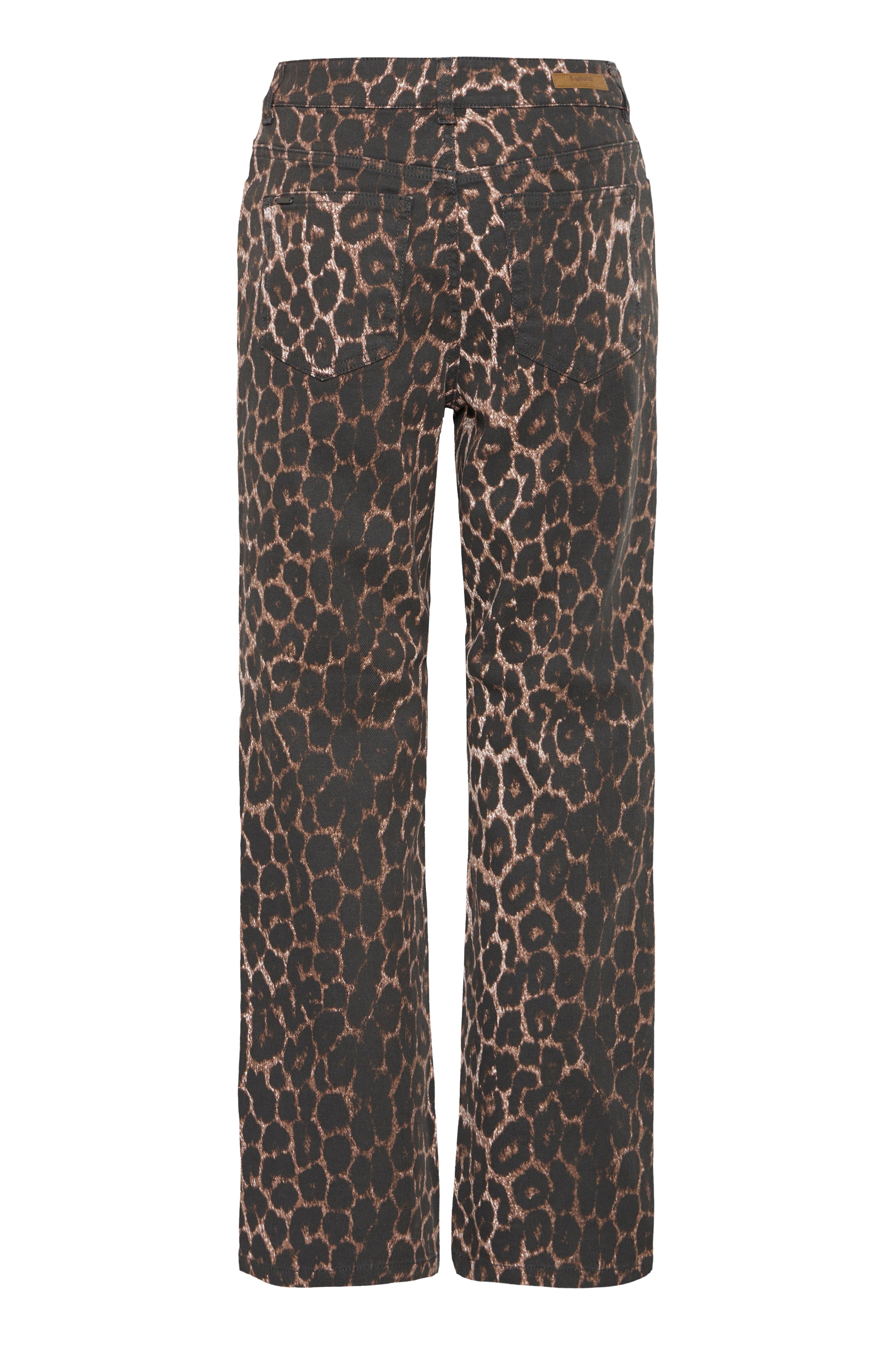 Kenna Leopard Print Jeans - 20817019