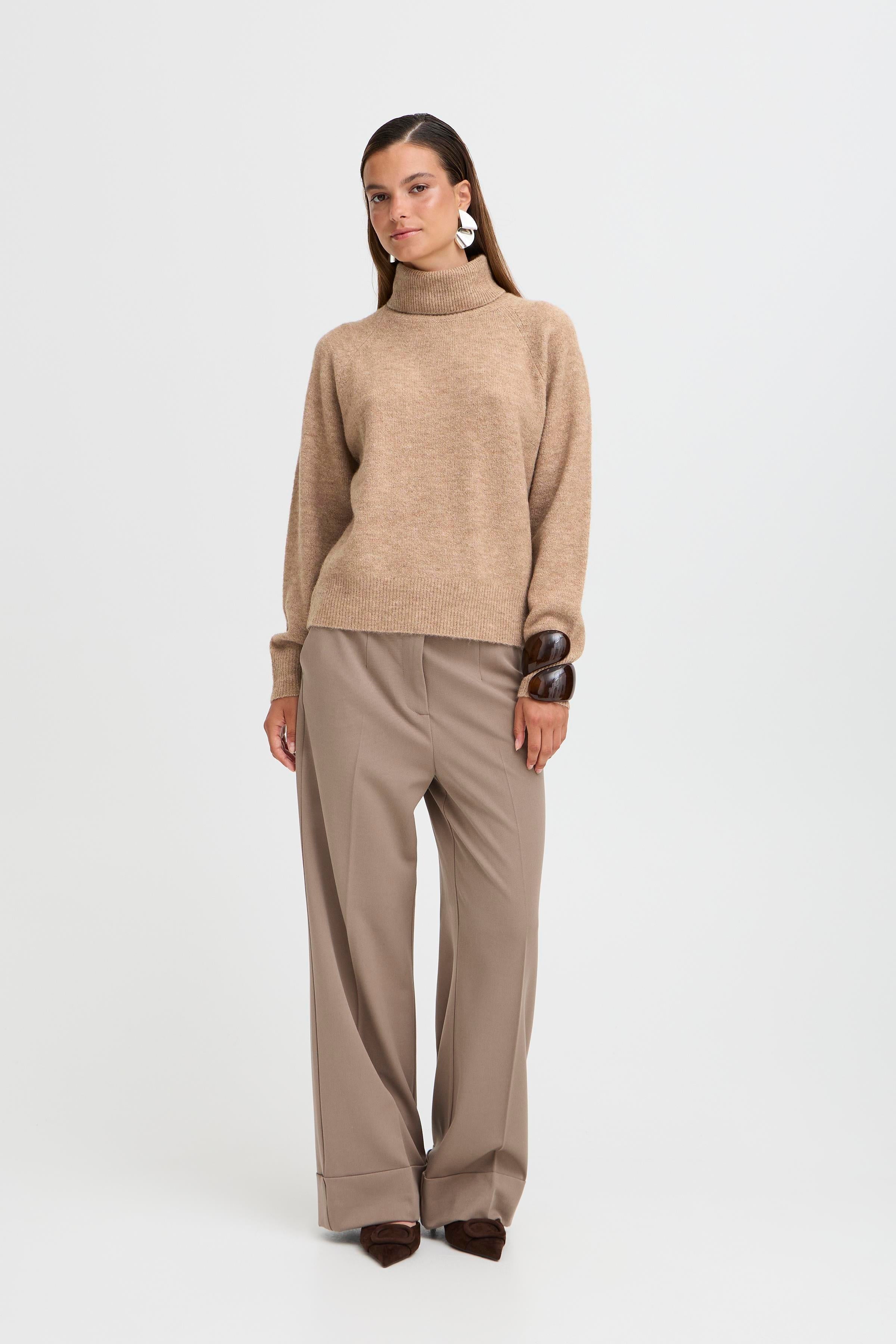 Monna Walnut Melange Jumper - 20817107