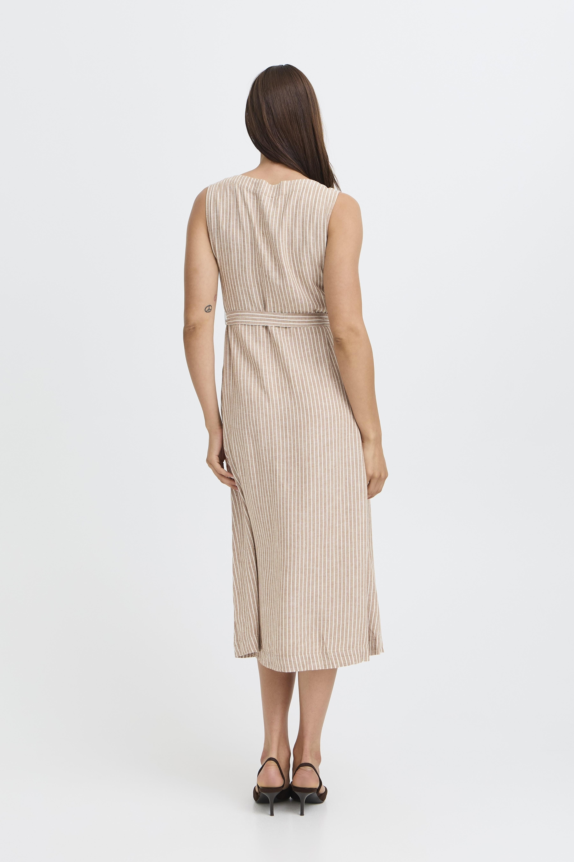 Falakka Woodsmoke Stripe Dress - 20818826