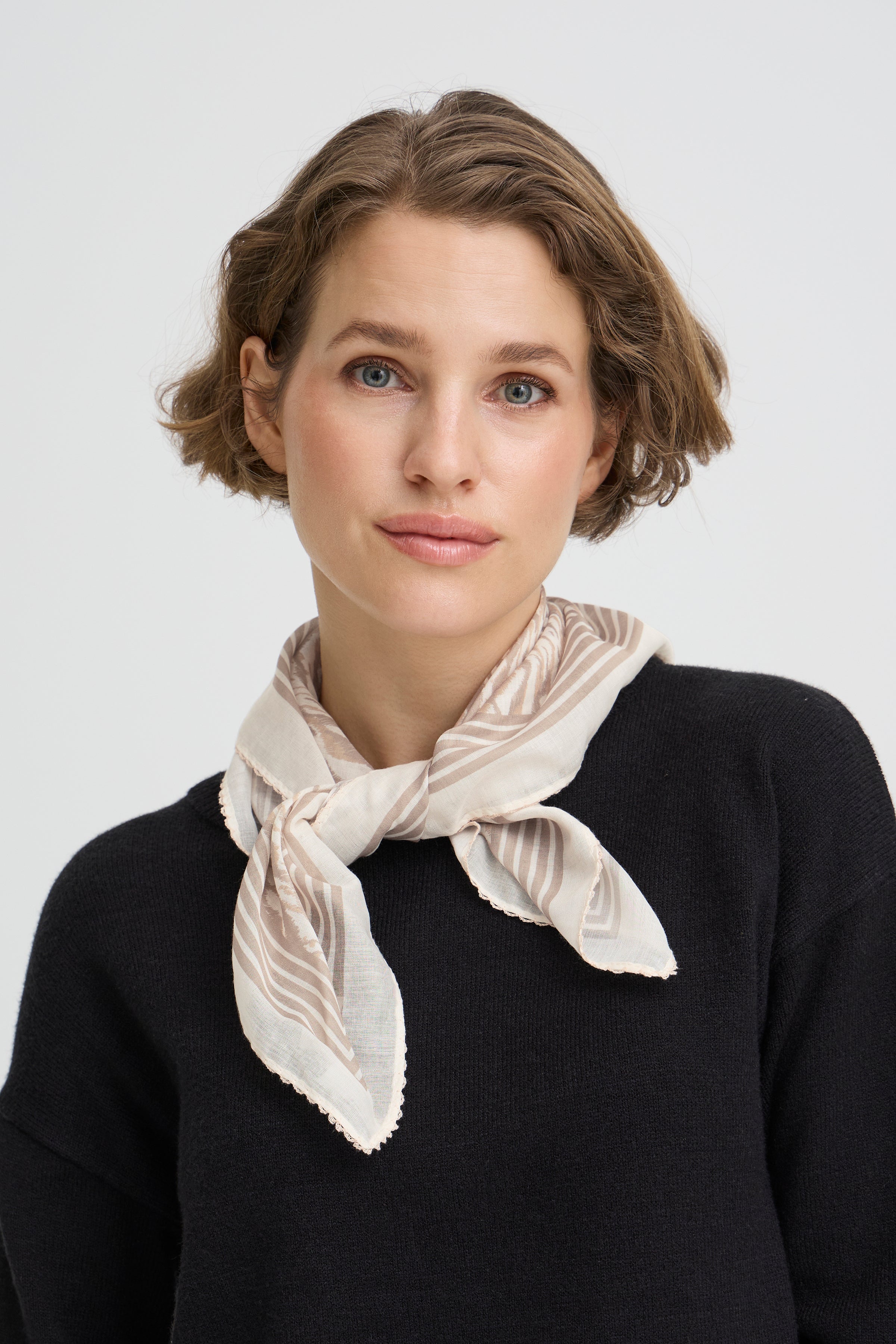 Vanille Birch Tiger Square Scarf - 20818870
