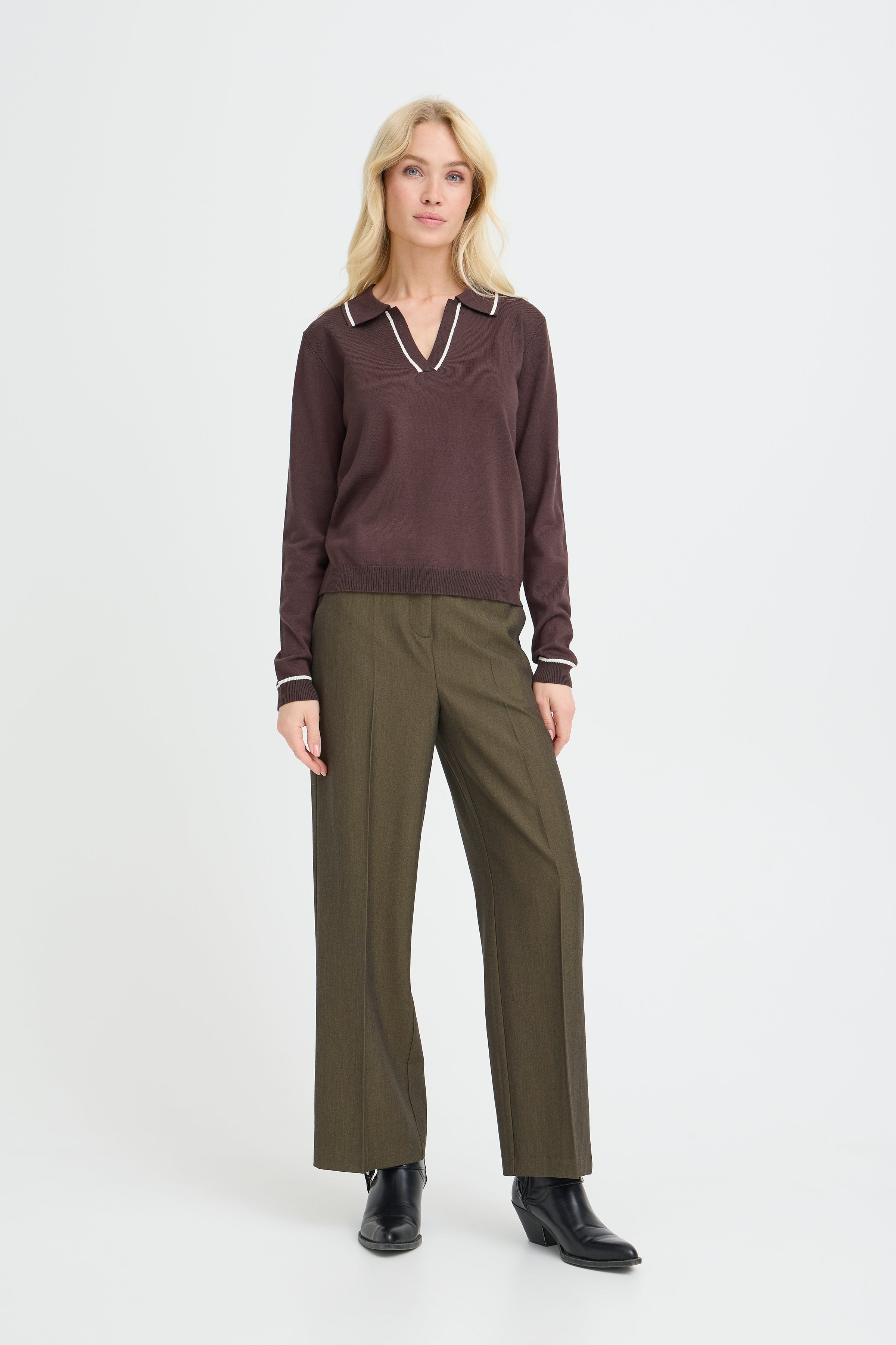 Morla Java Collared Knit - 20819263
