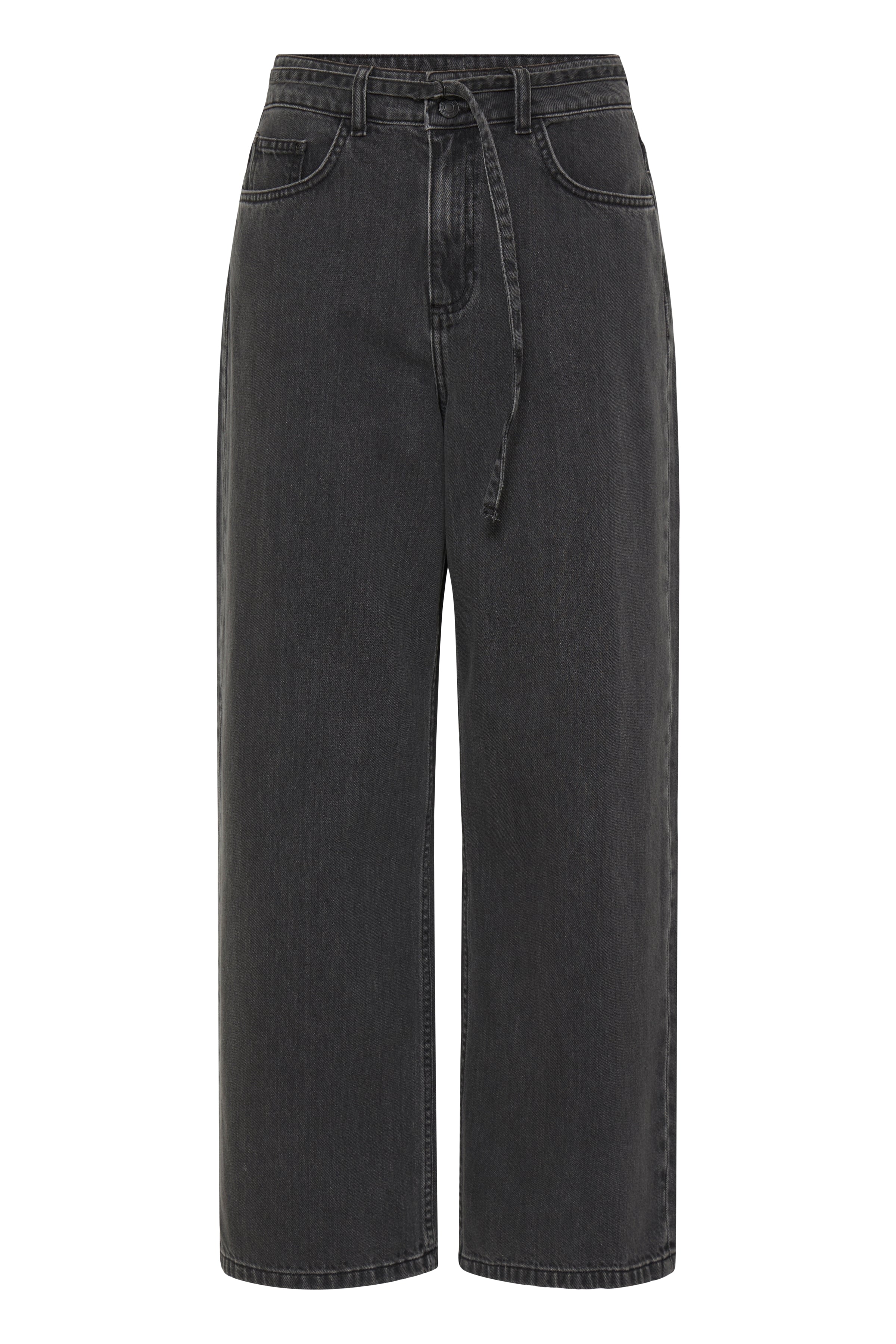 Kimu Black Belt Jeans - 20819286