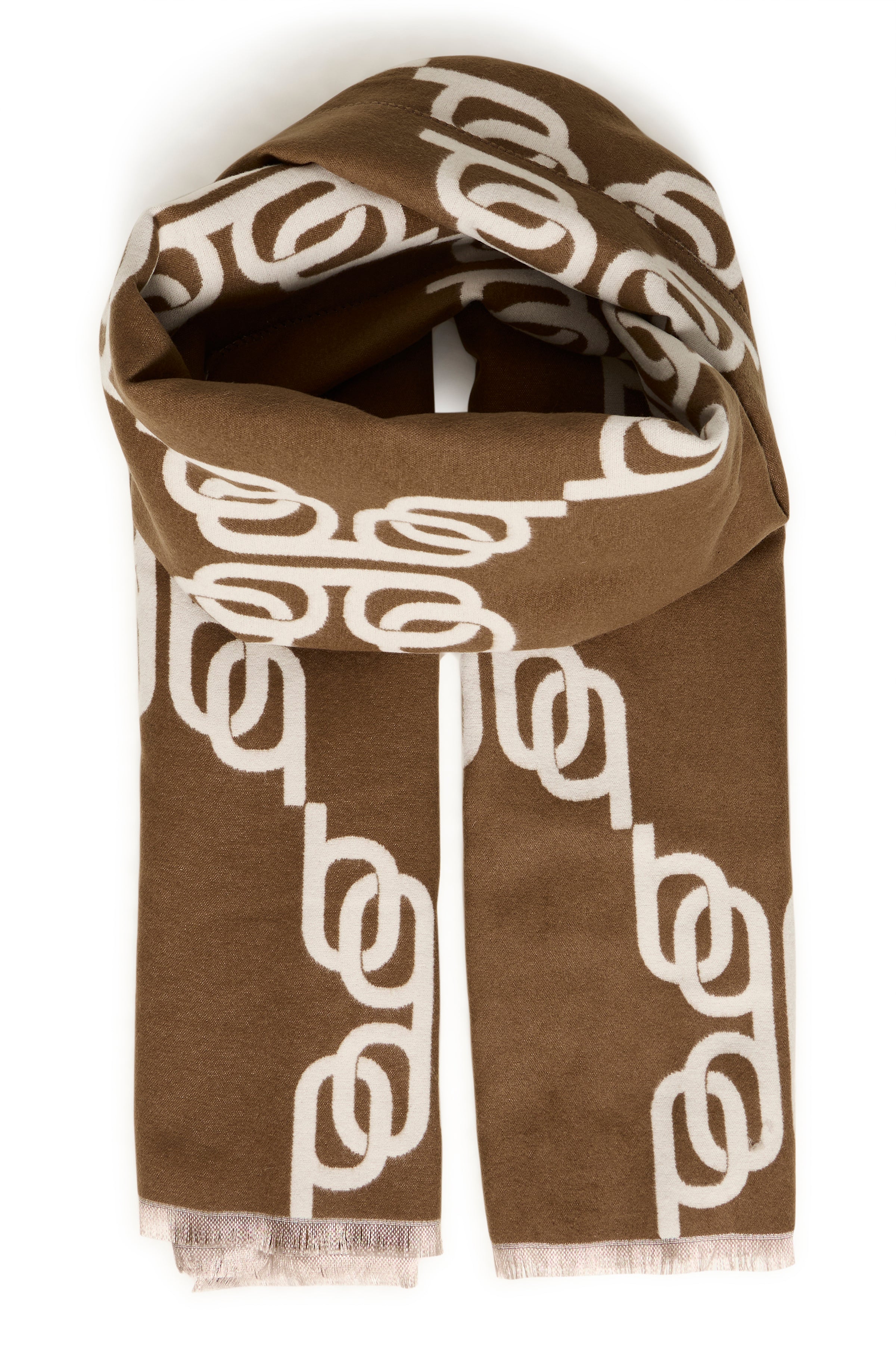 Vileopard Sepia/Birch Logo Scarf - 20819302